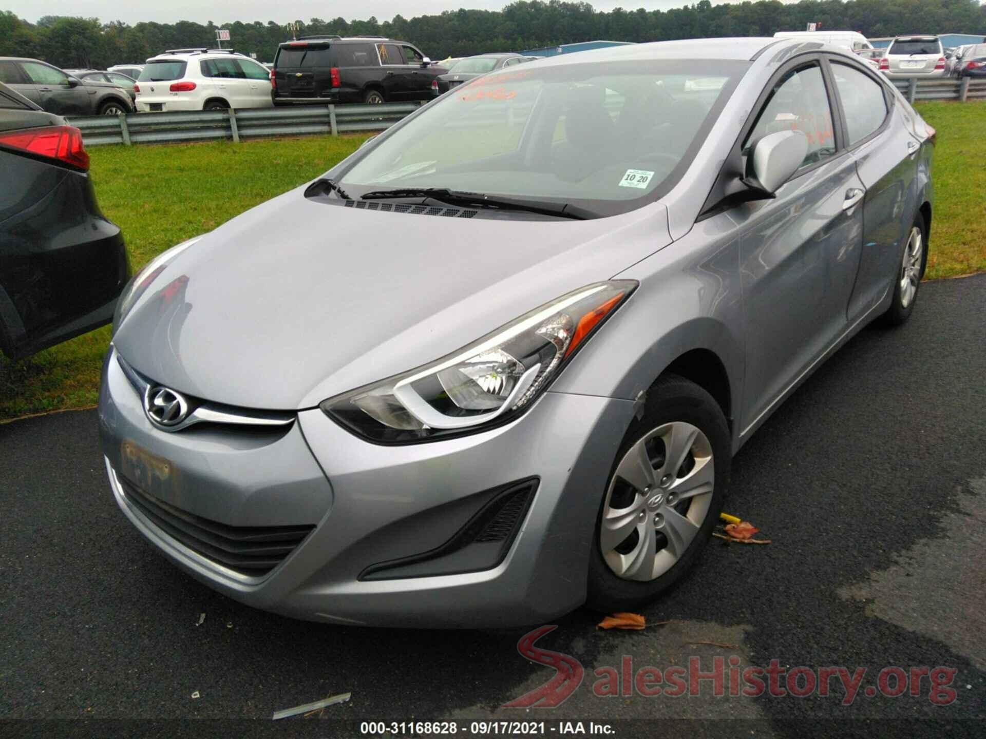 5NPDH4AE2GH679214 2016 HYUNDAI ELANTRA