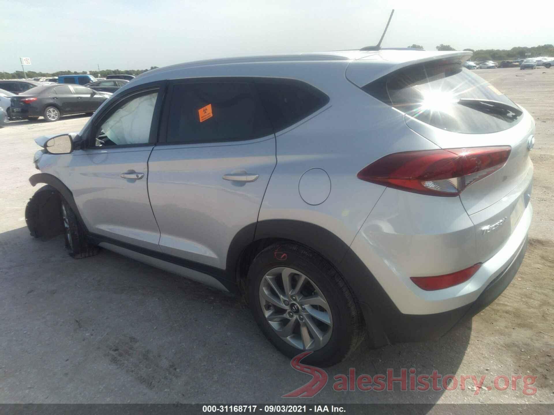 KM8J33A47HU541674 2017 HYUNDAI TUCSON