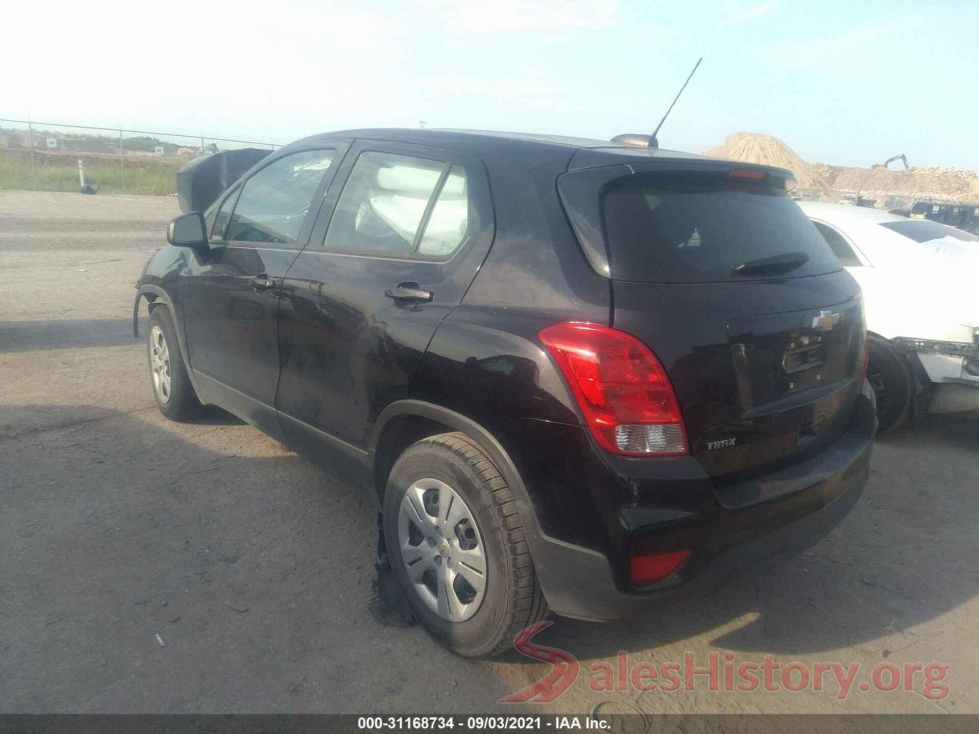 3GNCJKSB0HL286121 2017 CHEVROLET TRAX