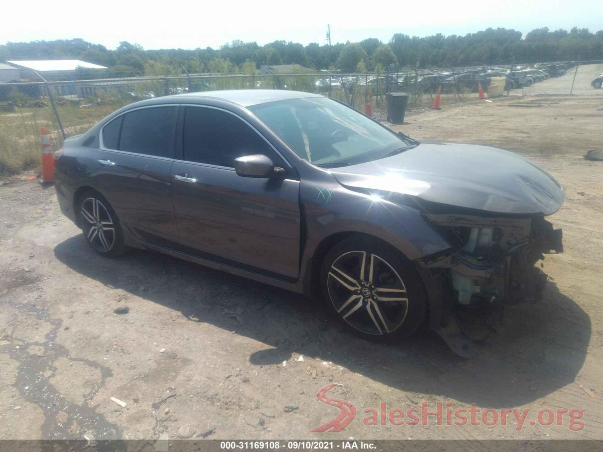 1HGCR2F52GA143720 2016 HONDA ACCORD SEDAN