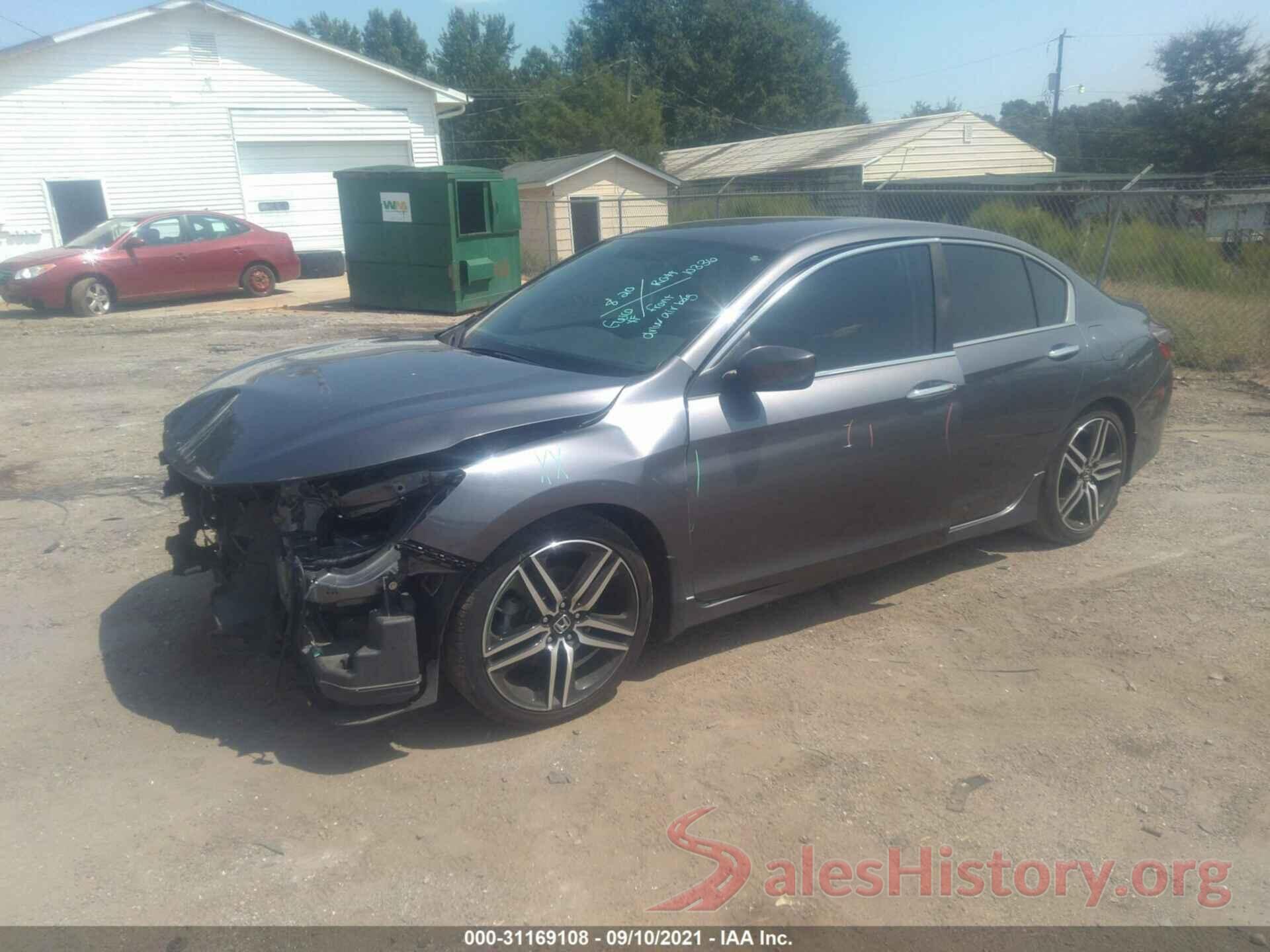 1HGCR2F52GA143720 2016 HONDA ACCORD SEDAN