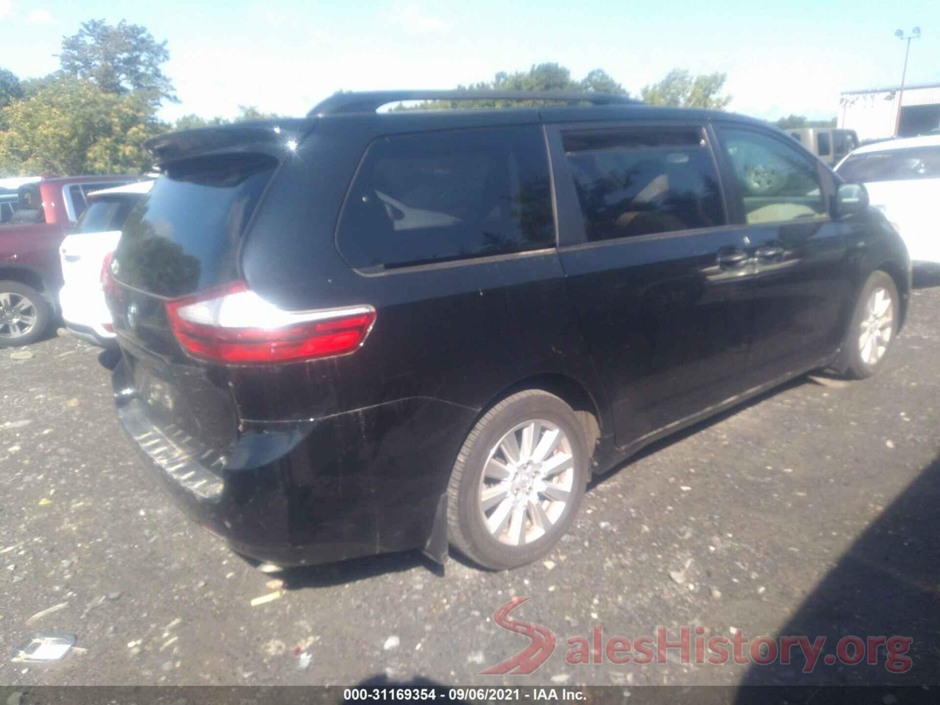 5TDDZ3DC2HS172617 2017 TOYOTA SIENNA