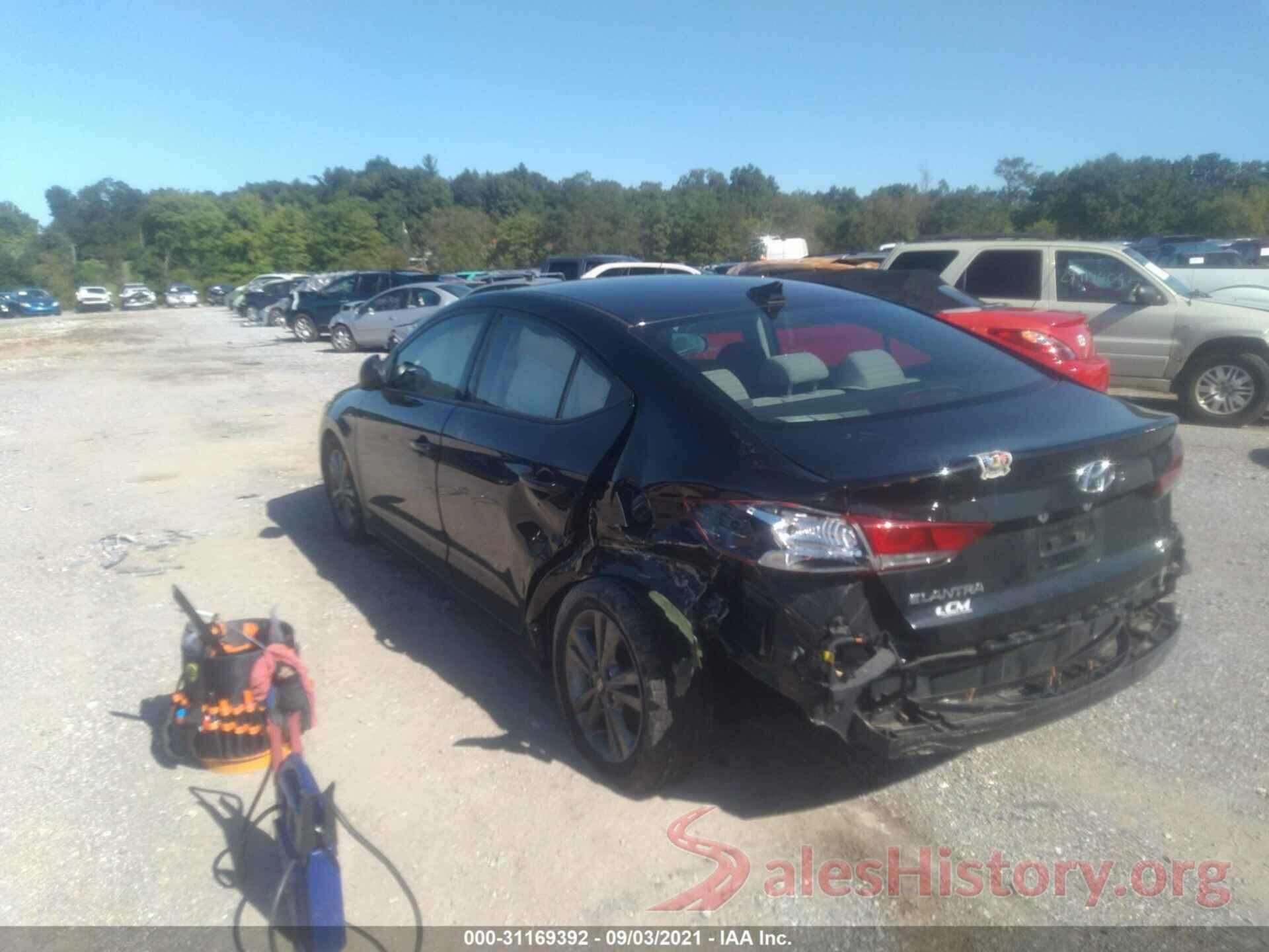 5NPD84LF2JH391058 2018 HYUNDAI ELANTRA