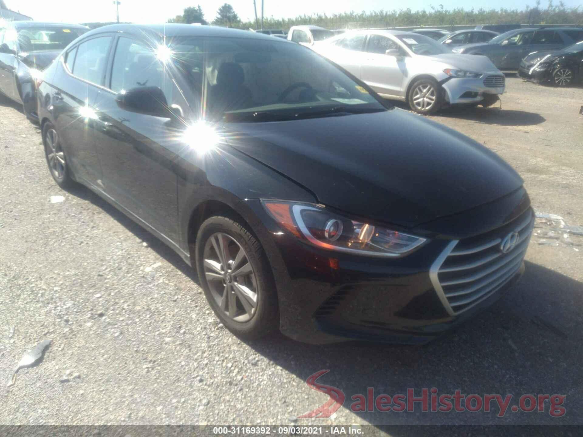 5NPD84LF2JH391058 2018 HYUNDAI ELANTRA