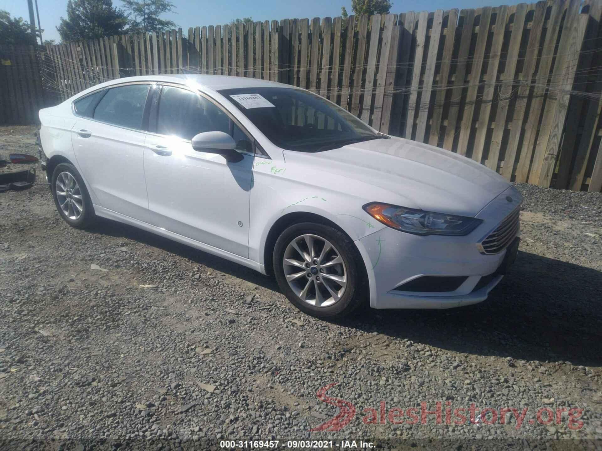 3FA6P0H7XHR369179 2017 FORD FUSION