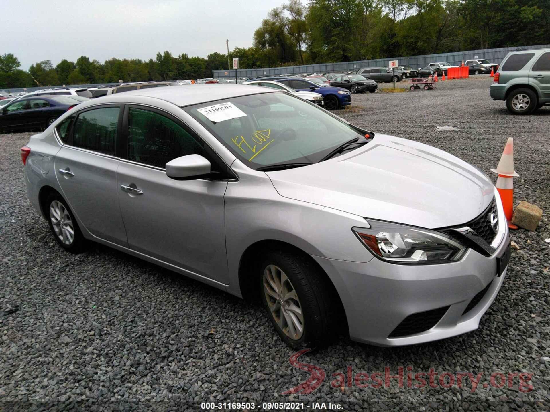 3N1AB7AP3KY424058 2019 NISSAN SENTRA