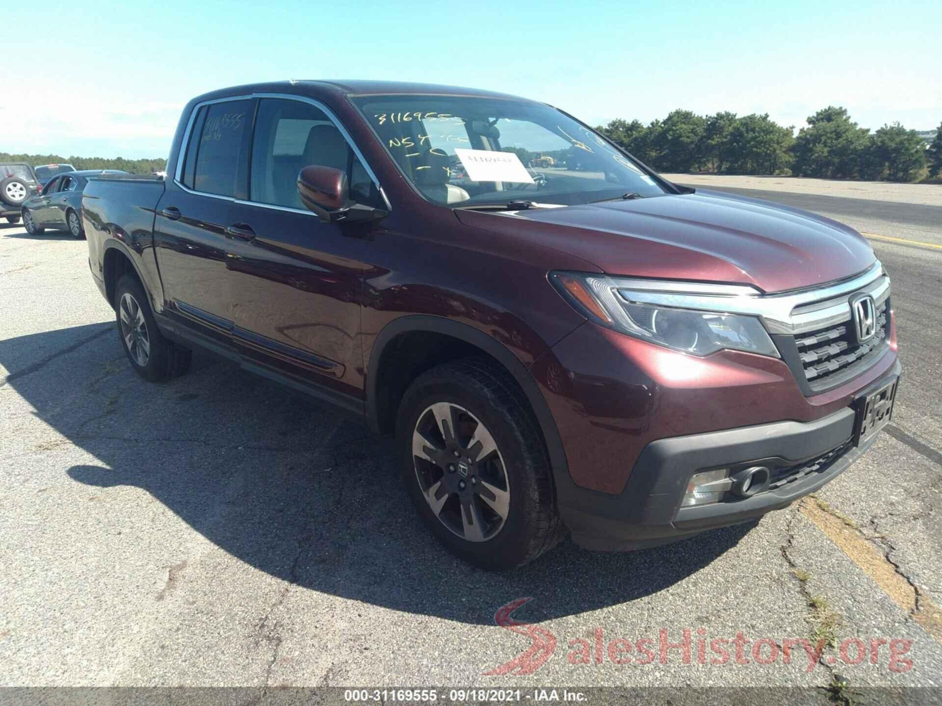 5FPYK3F57HB003371 2017 HONDA RIDGELINE