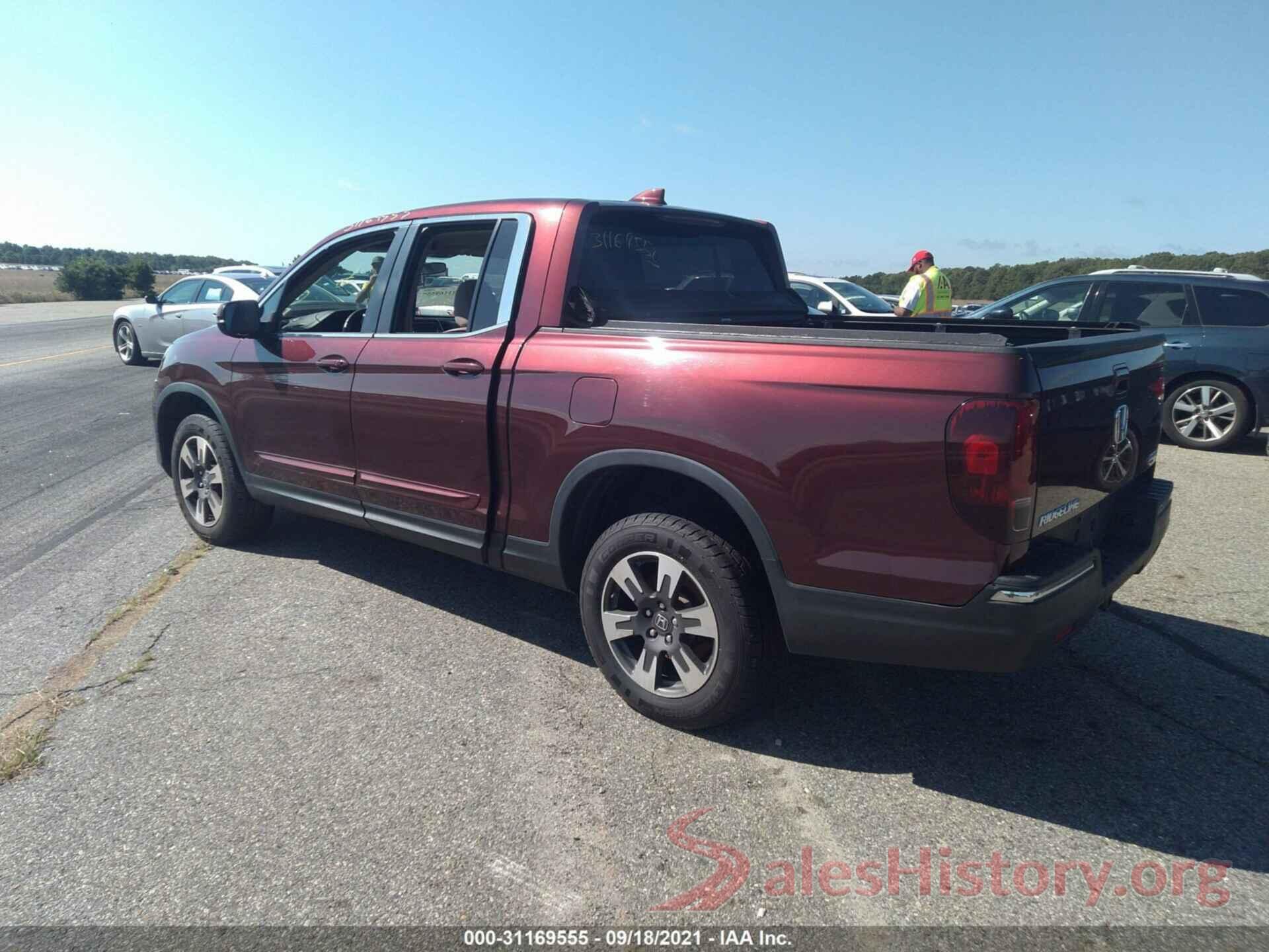 5FPYK3F57HB003371 2017 HONDA RIDGELINE