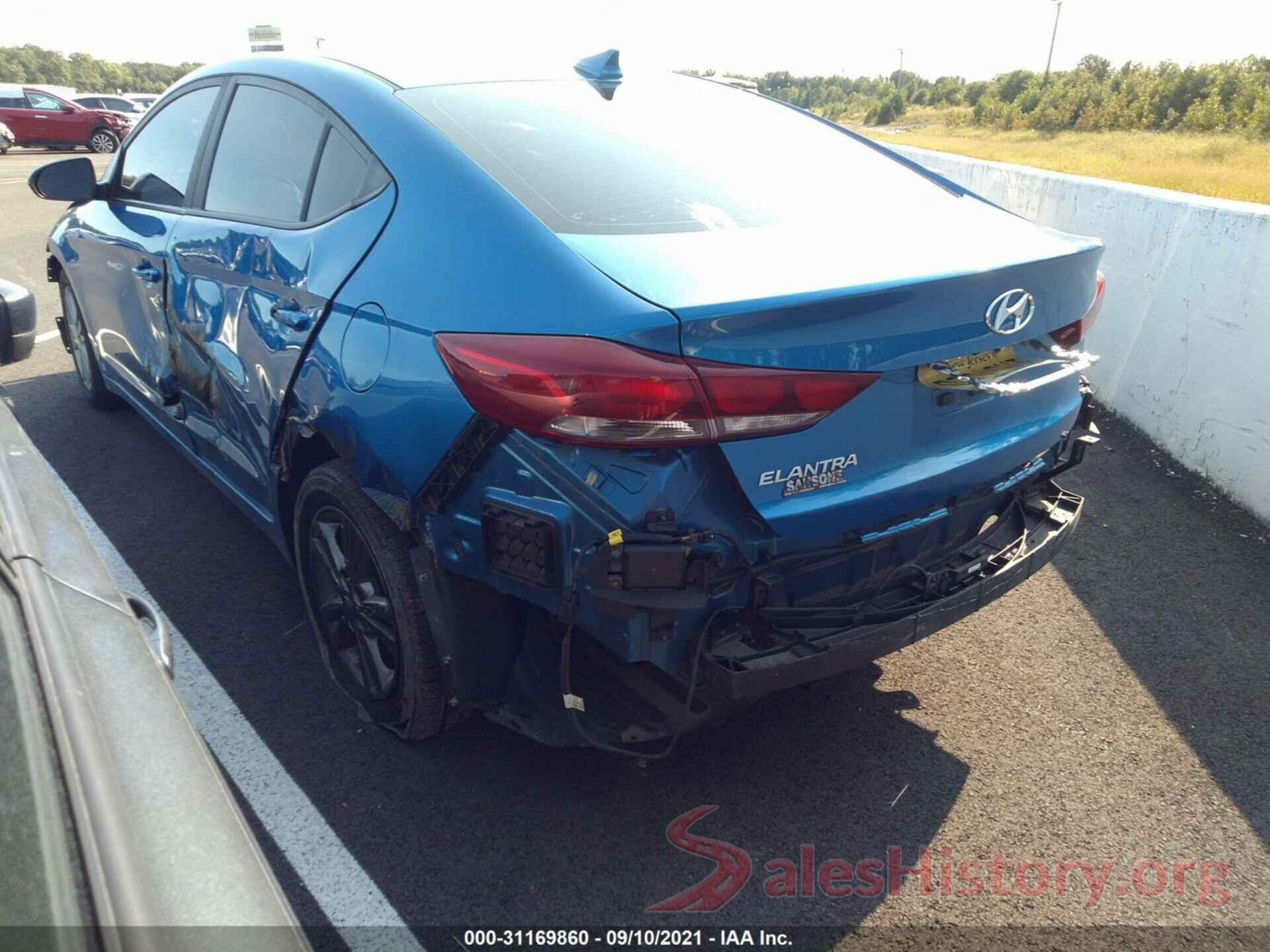 5NPD84LFXHH013421 2017 HYUNDAI ELANTRA