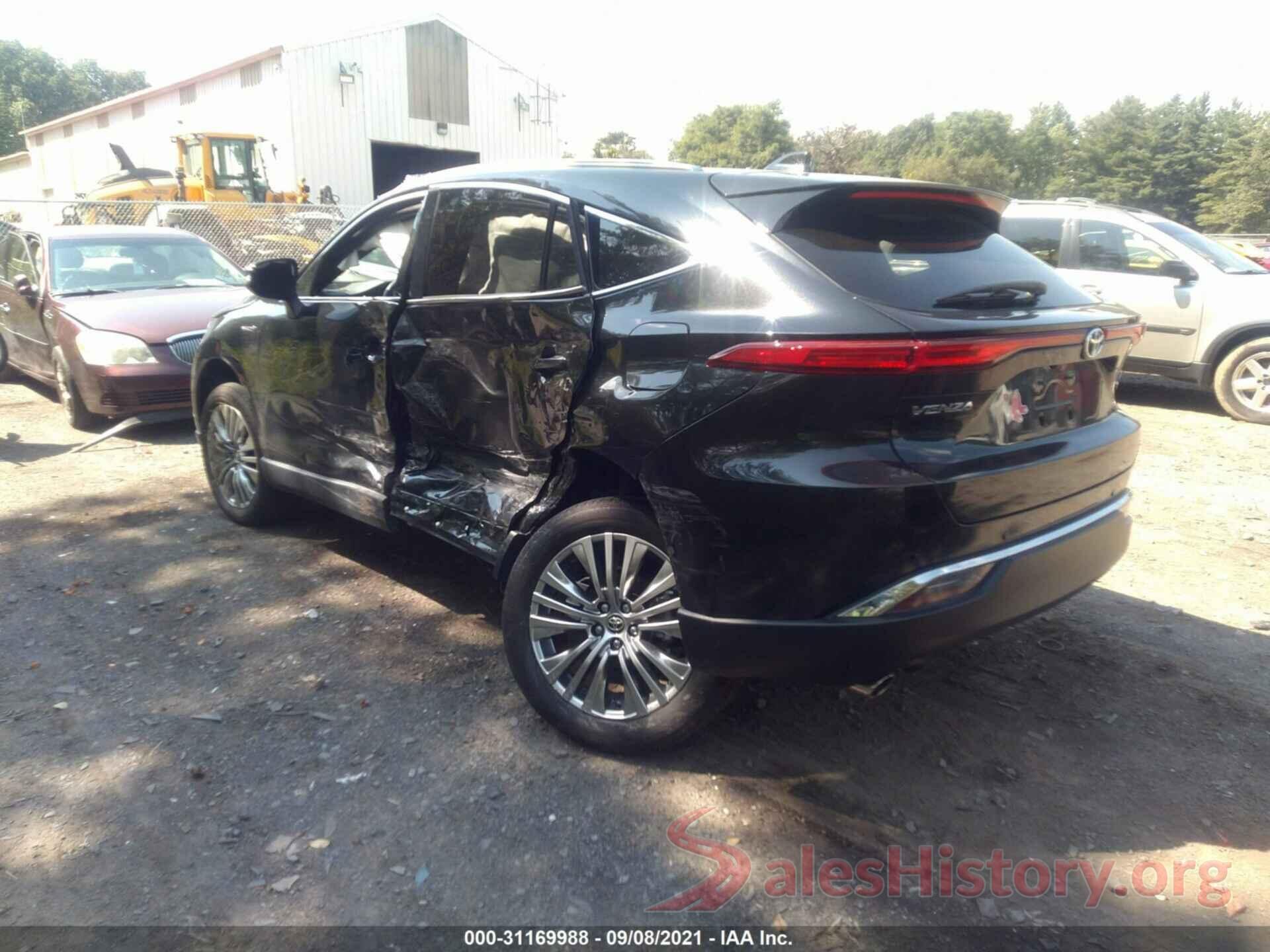 JTEAAAAH9MJ008511 2021 TOYOTA VENZA