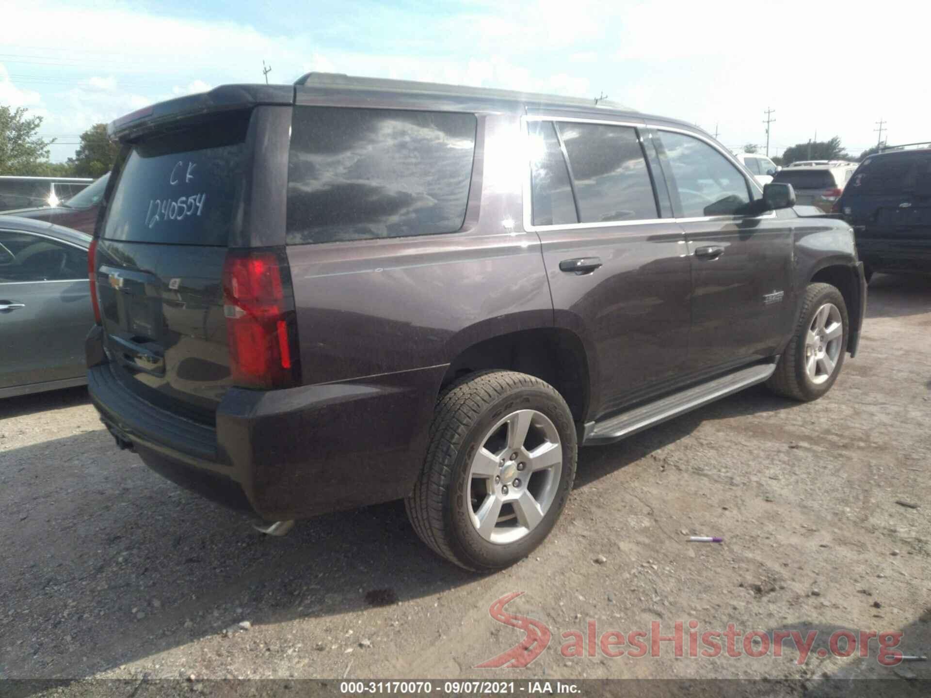 1GNSCBKCXGR294927 2016 CHEVROLET TAHOE