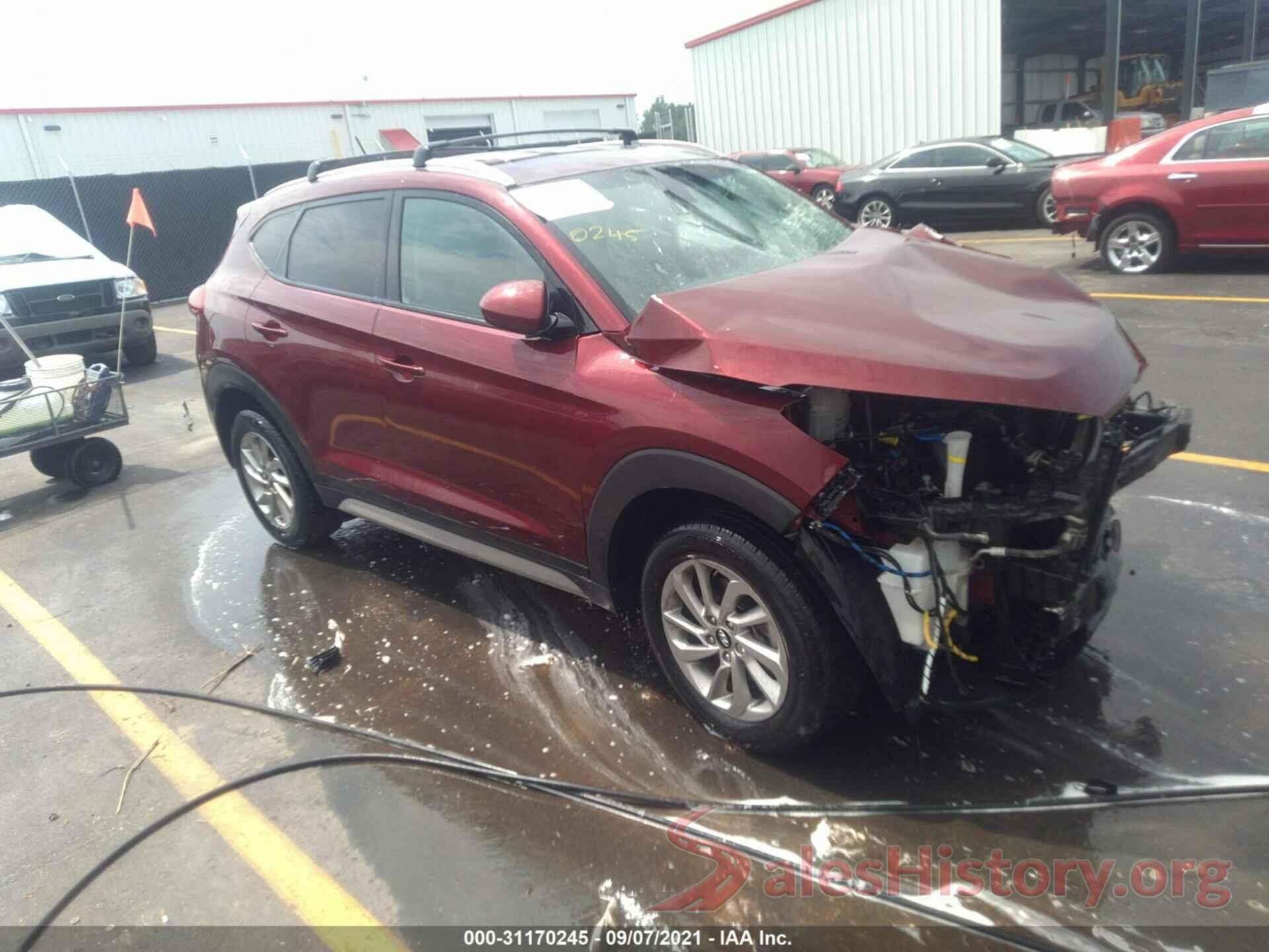 KM8J33A43HU575580 2017 HYUNDAI TUCSON