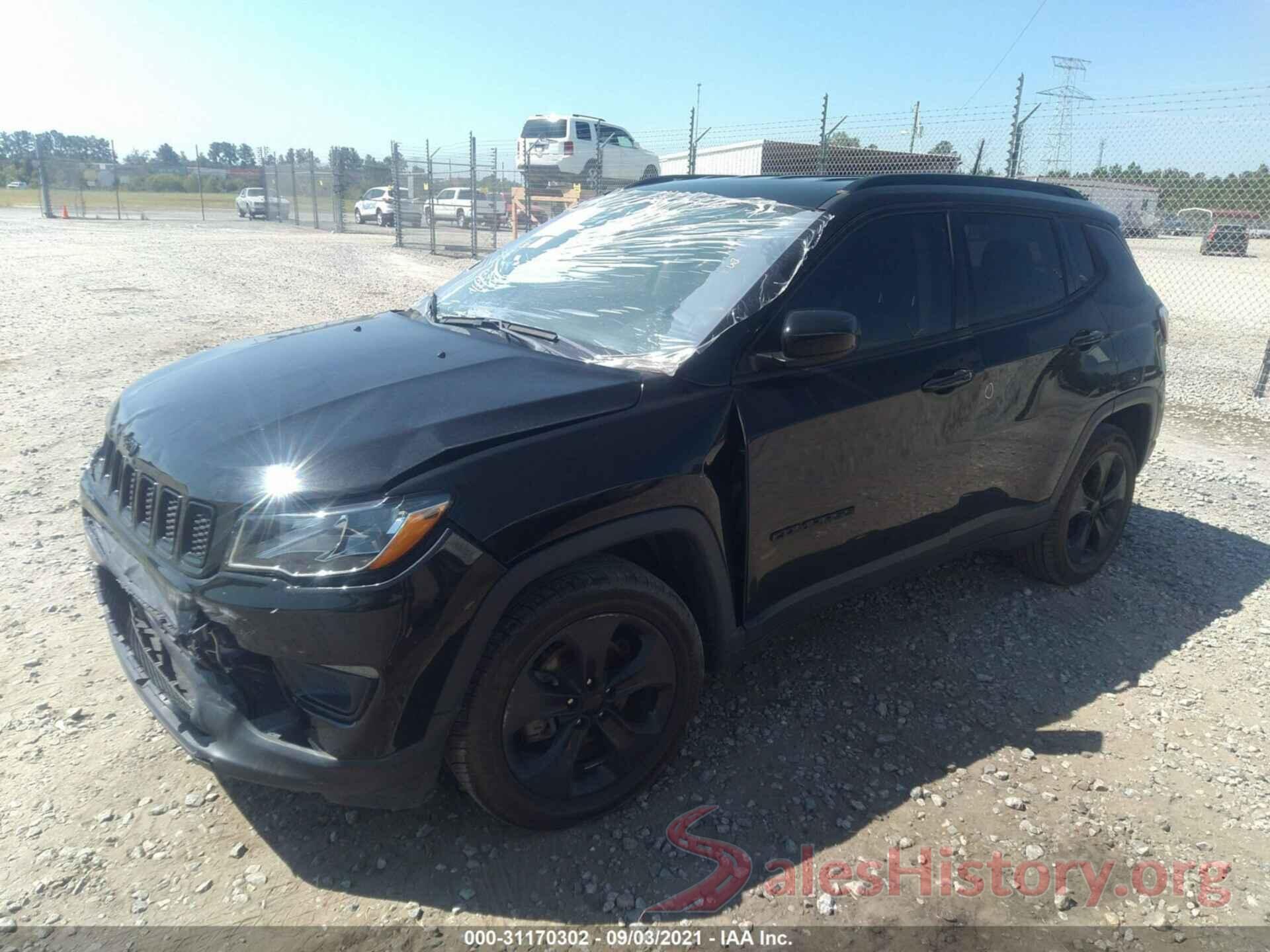 3C4NJCBB8JT461907 2018 JEEP COMPASS