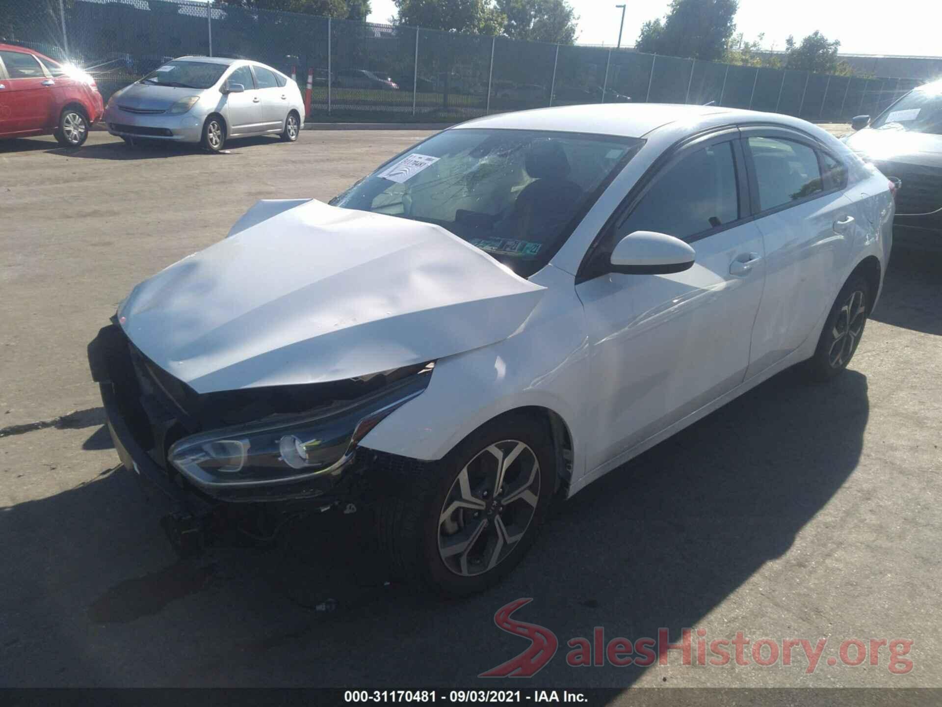 3KPF24AD7LE145058 2020 KIA FORTE