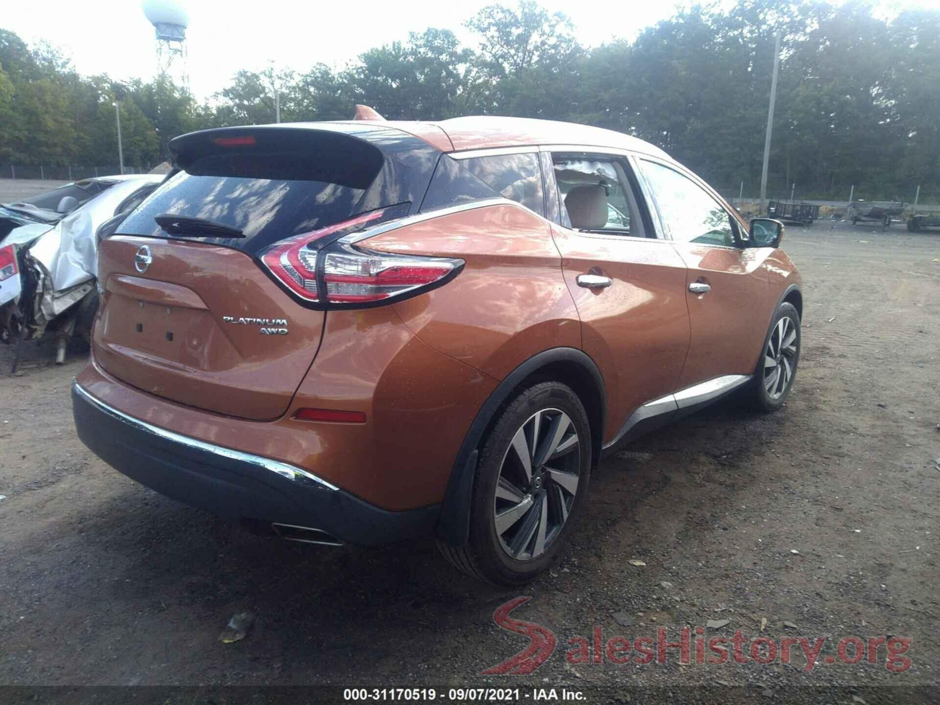 5N1AZ2MH0GN155176 2016 NISSAN MURANO