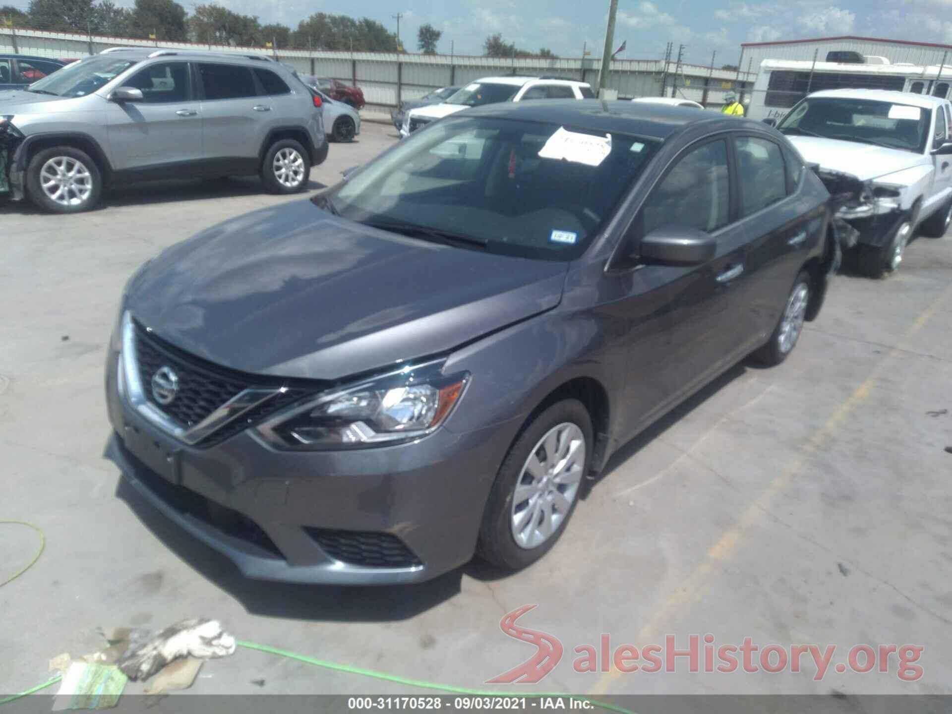 3N1AB7AP0KY424101 2019 NISSAN SENTRA