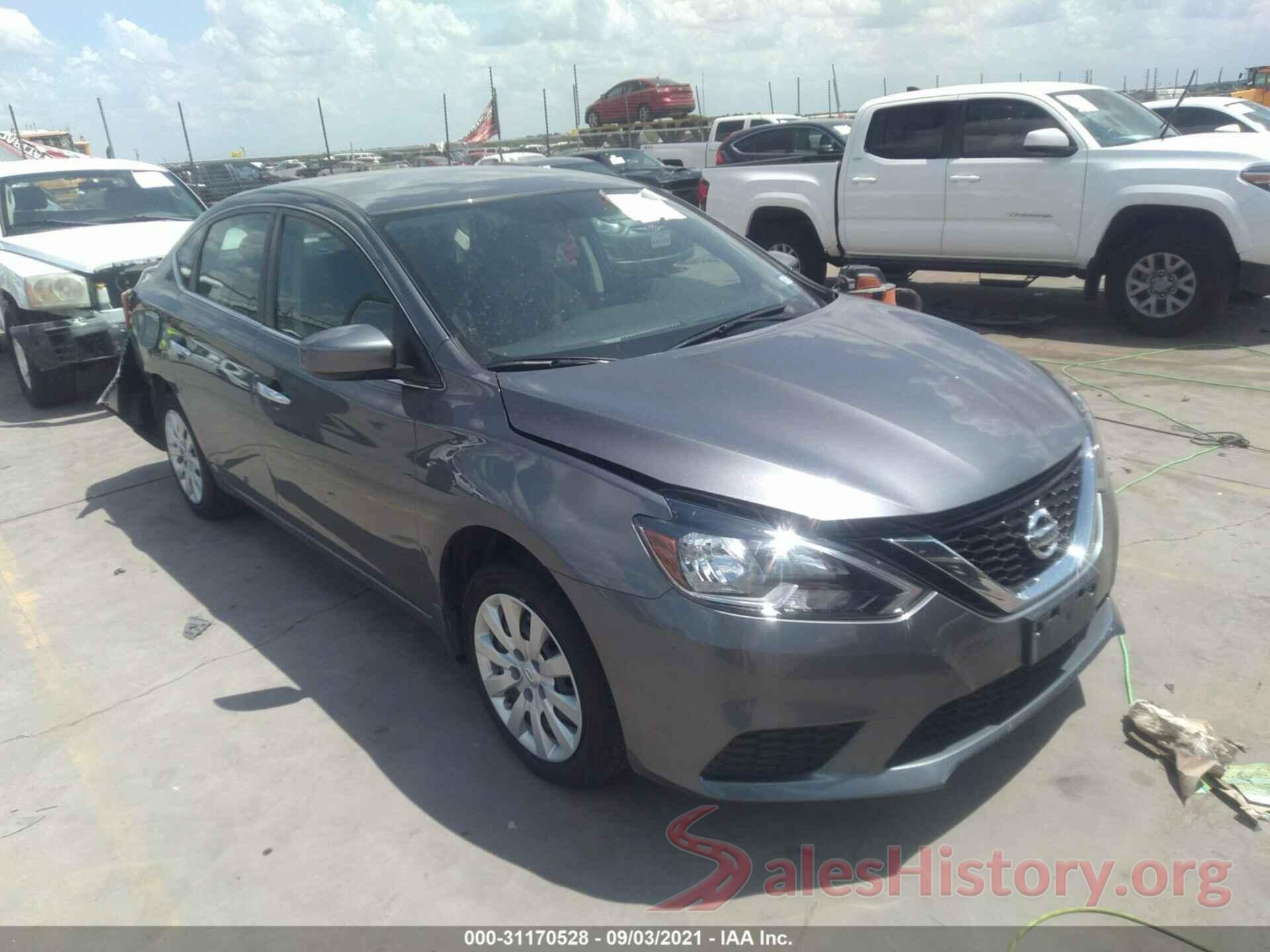 3N1AB7AP0KY424101 2019 NISSAN SENTRA