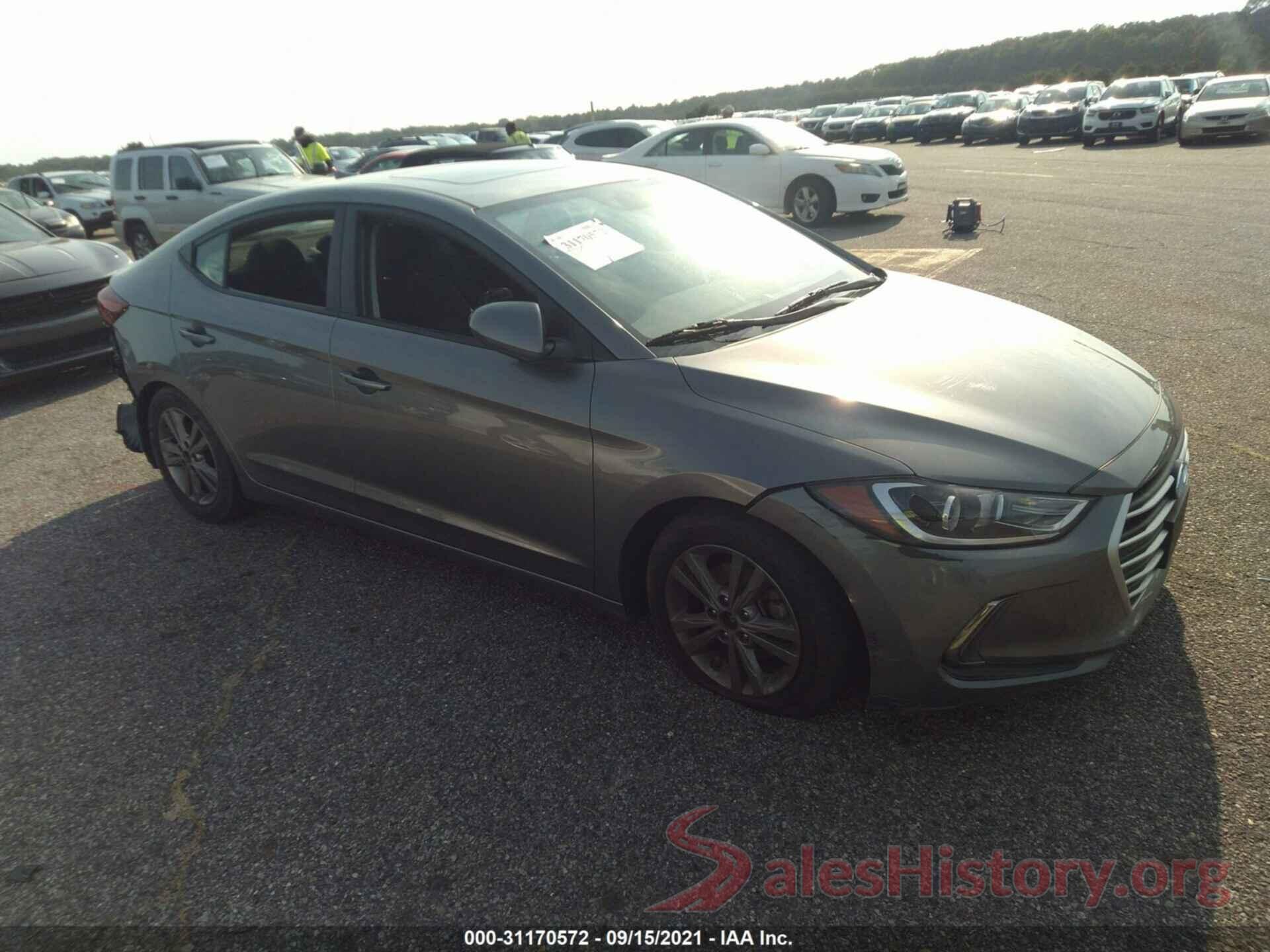 5NPD84LF0JH252871 2018 HYUNDAI ELANTRA