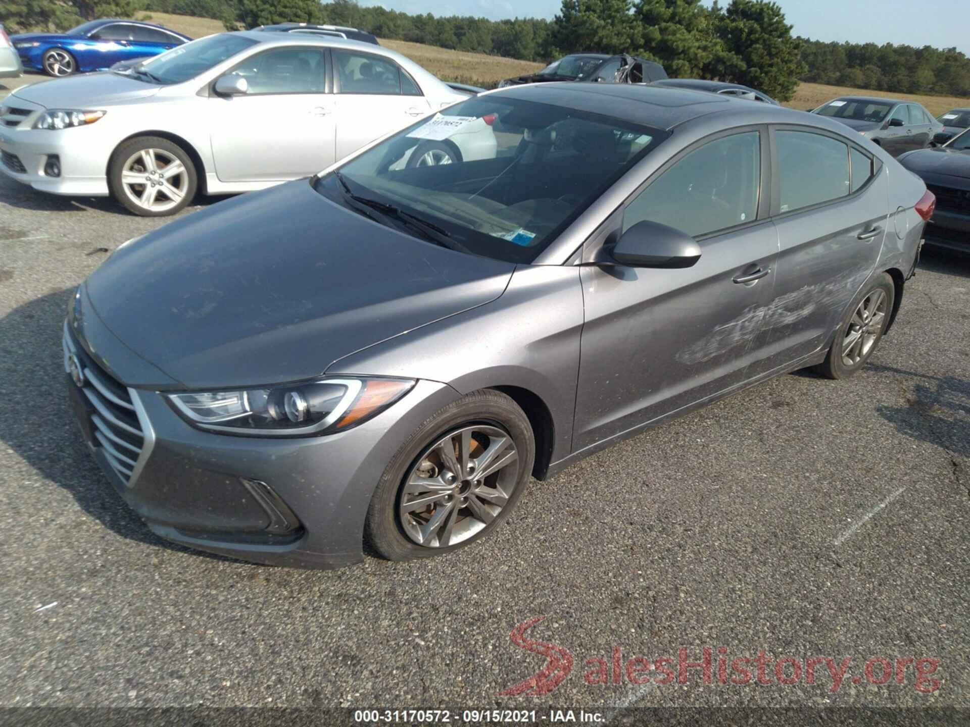 5NPD84LF0JH252871 2018 HYUNDAI ELANTRA