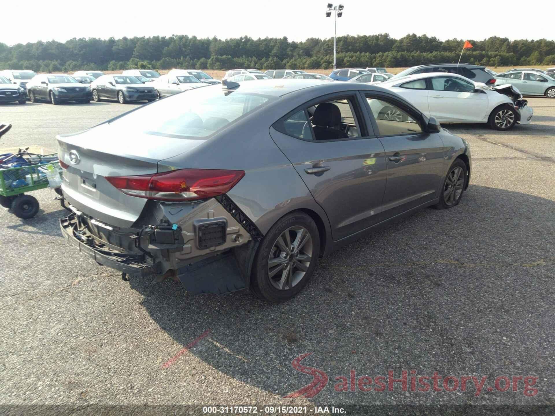 5NPD84LF0JH252871 2018 HYUNDAI ELANTRA