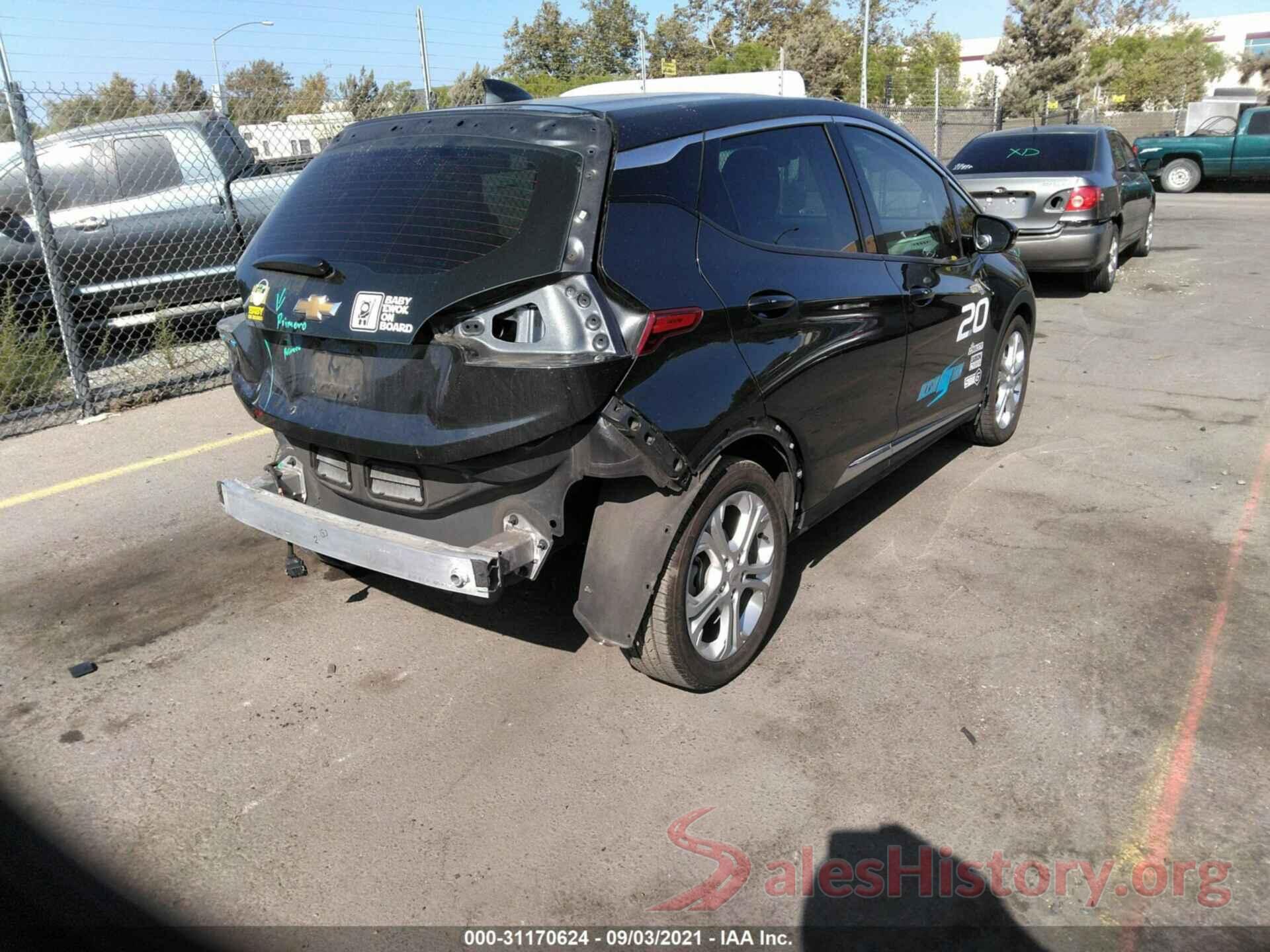 1G1FW6S06H4190540 2017 CHEVROLET BOLT EV