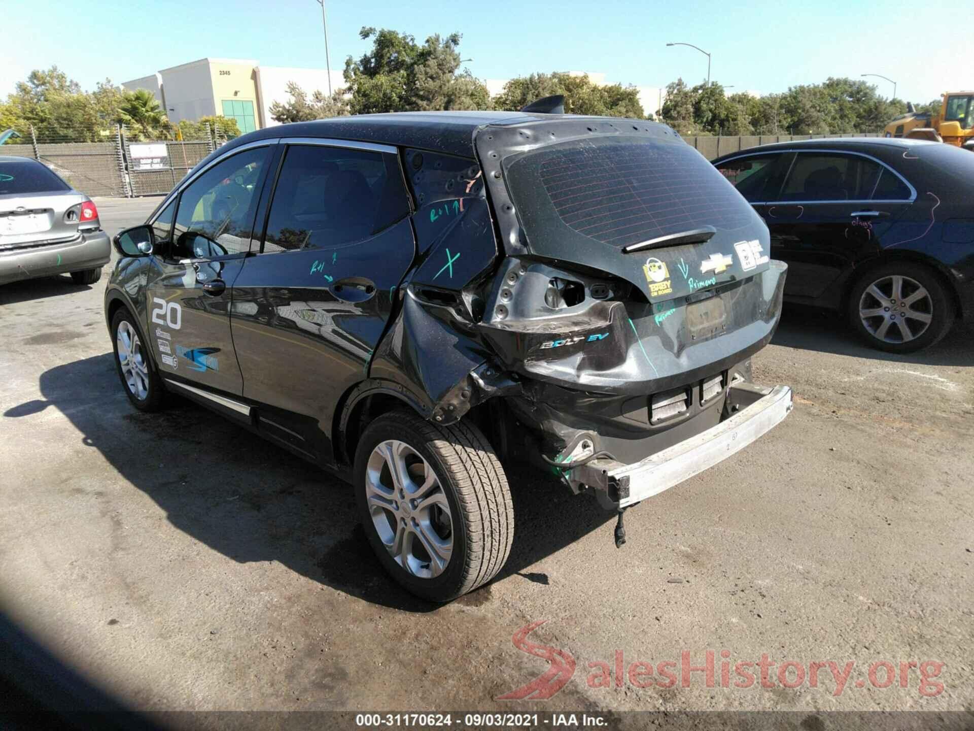 1G1FW6S06H4190540 2017 CHEVROLET BOLT EV