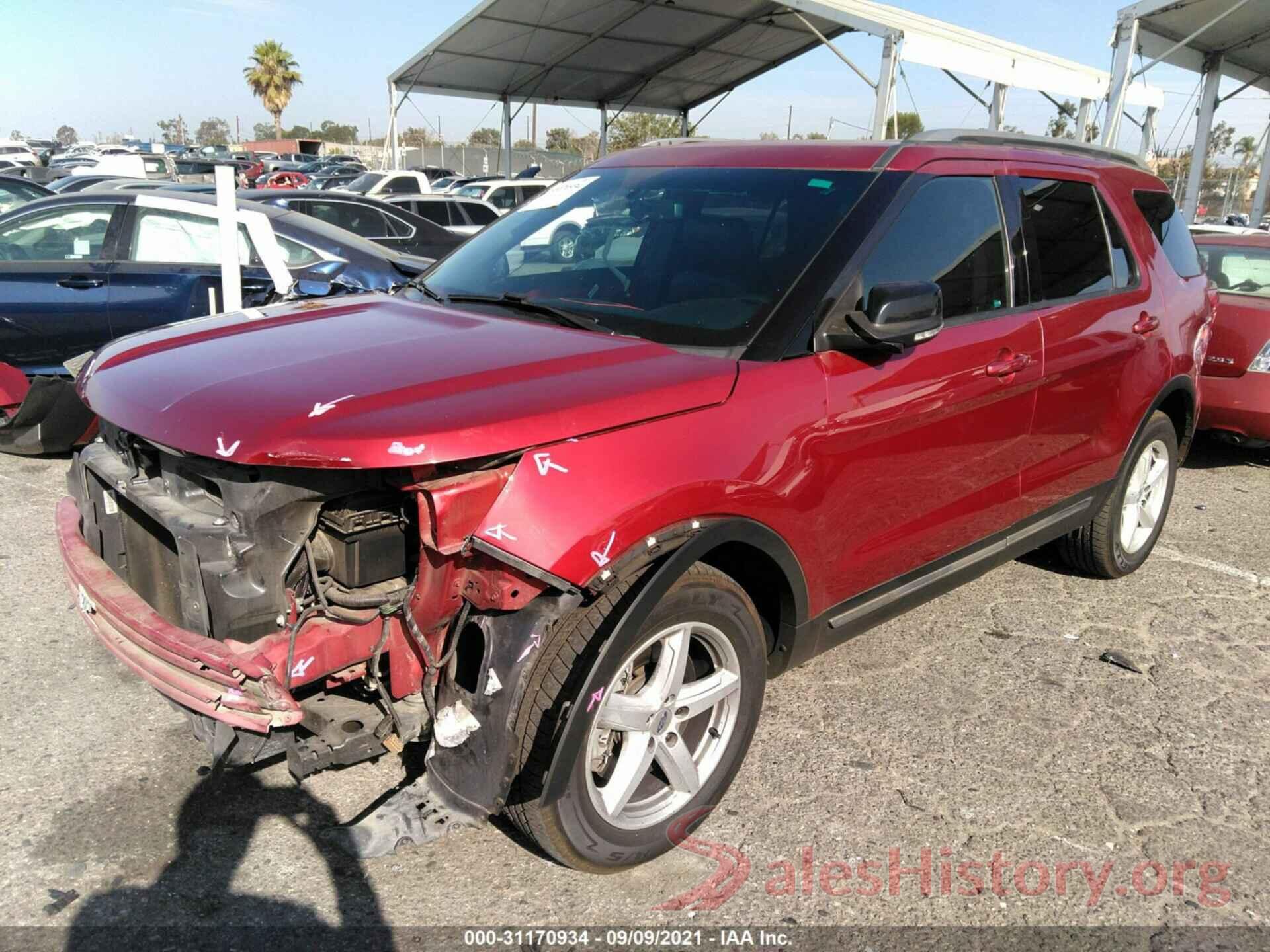 1FM5K7D84GGC40948 2016 FORD EXPLORER