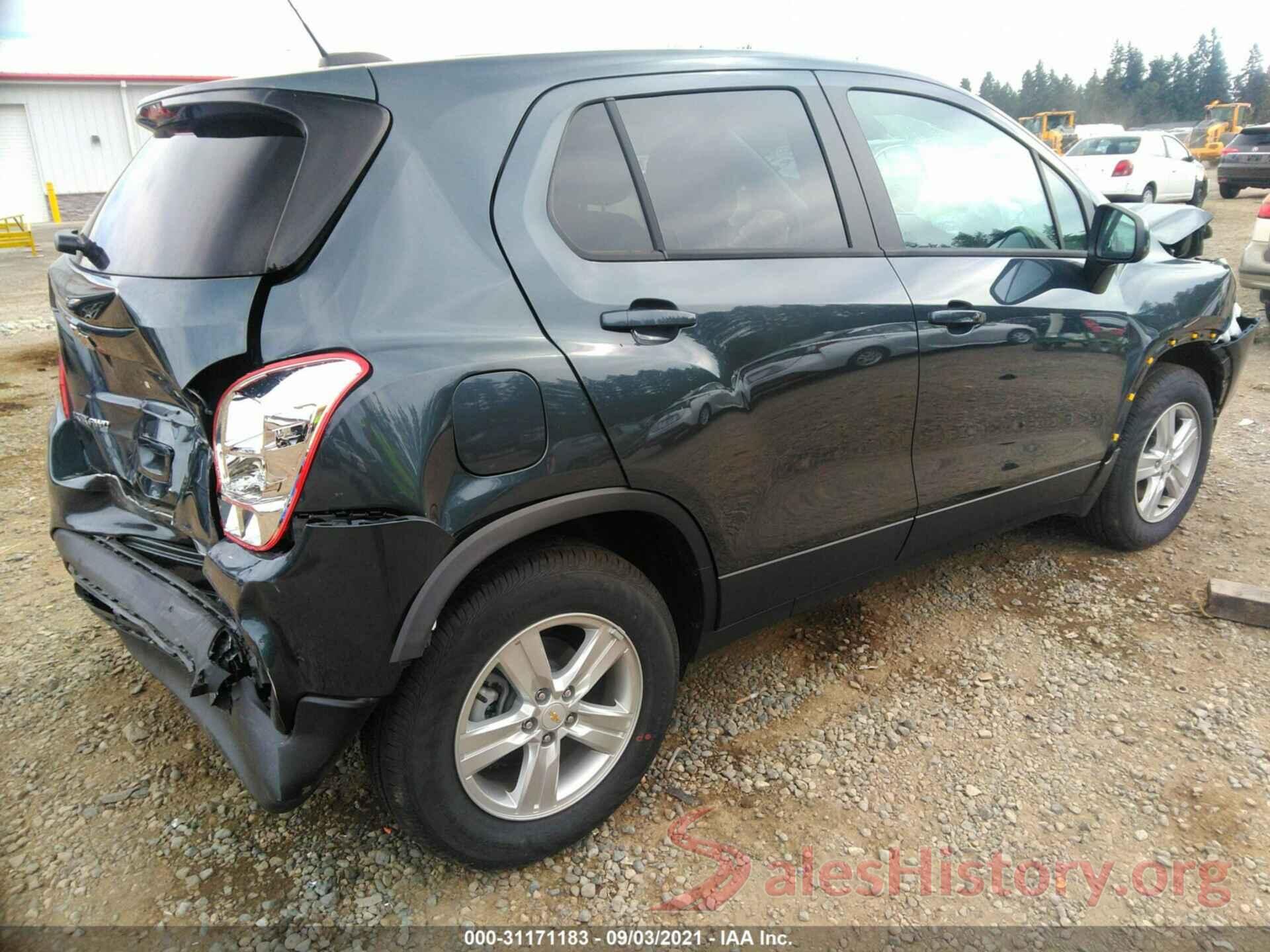 KL7CJNSB3MB341549 2021 CHEVROLET TRAX