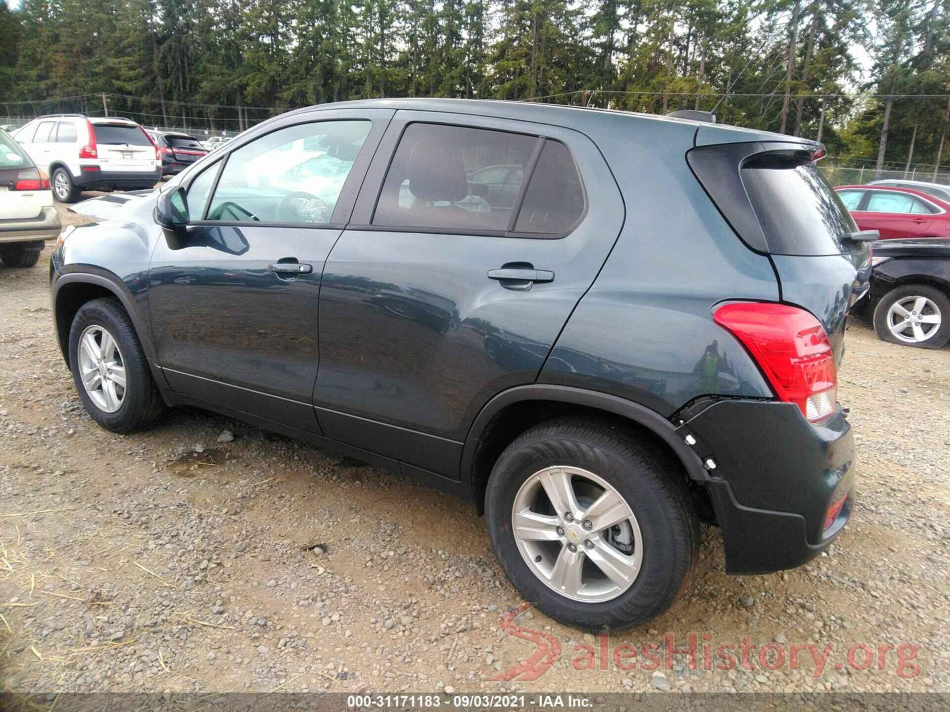 KL7CJNSB3MB341549 2021 CHEVROLET TRAX