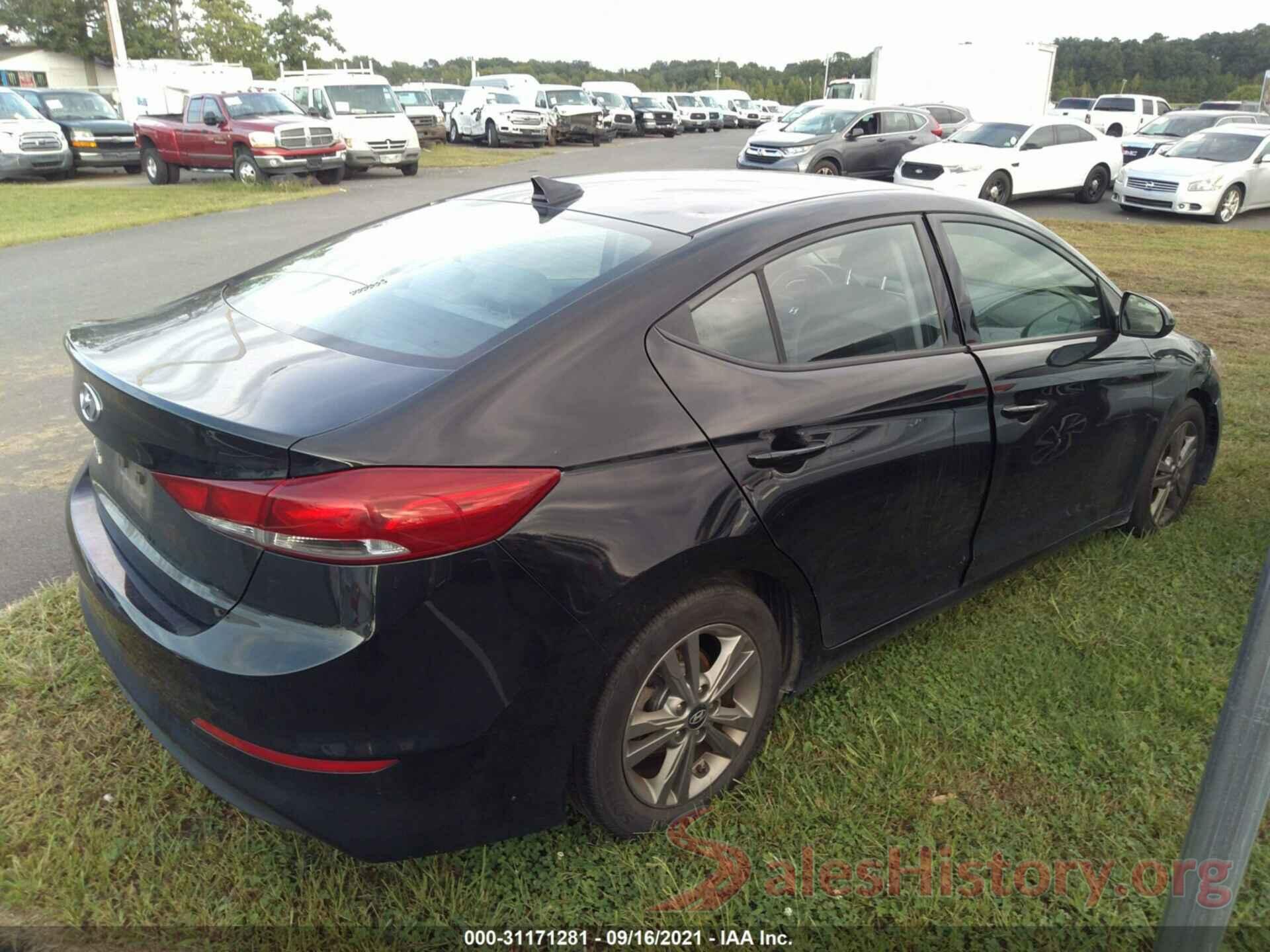 5NPD84LF6JH238862 2018 HYUNDAI ELANTRA