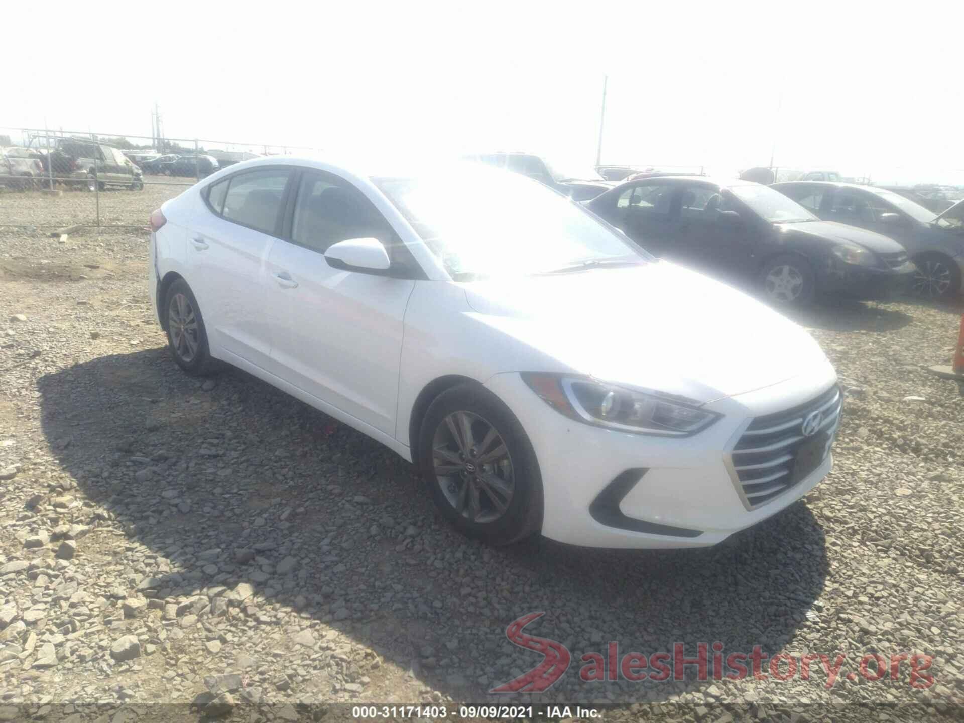 5NPD84LF1JH256170 2018 HYUNDAI ELANTRA