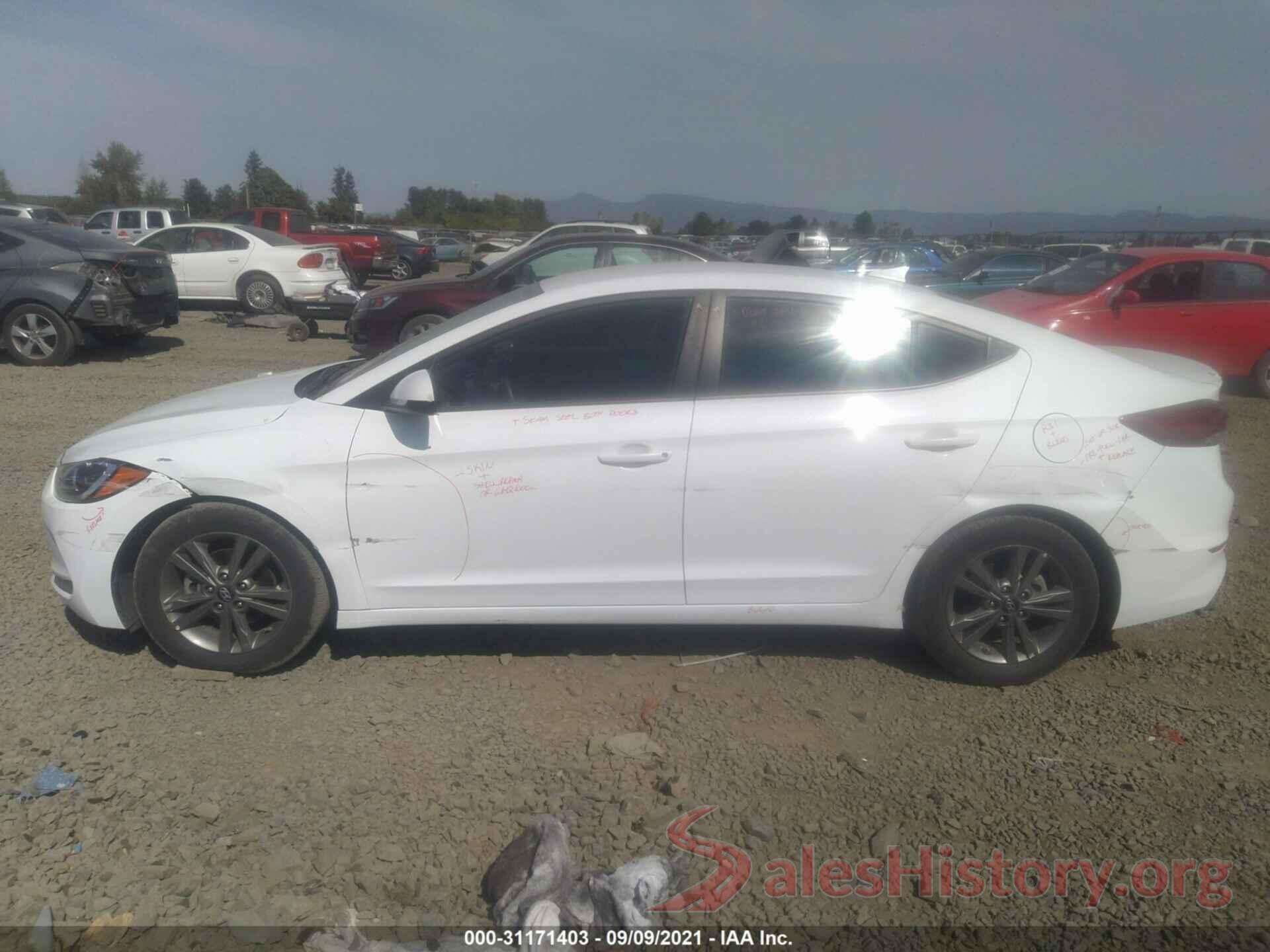 5NPD84LF1JH256170 2018 HYUNDAI ELANTRA