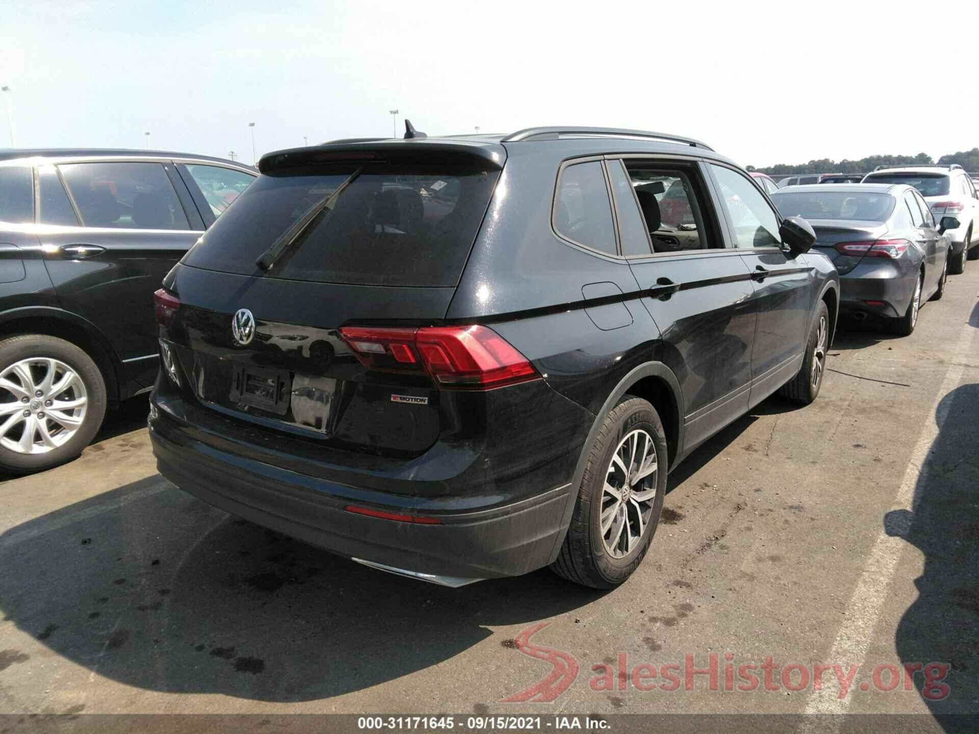 3VV0B7AX3MM104159 2021 VOLKSWAGEN TIGUAN