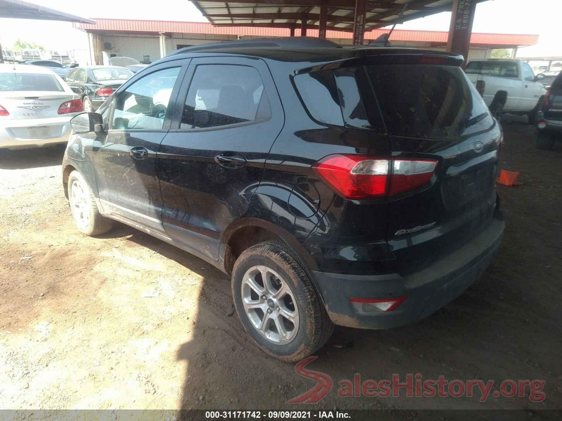 MAJ3S2GE0LC390806 2020 FORD ECOSPORT