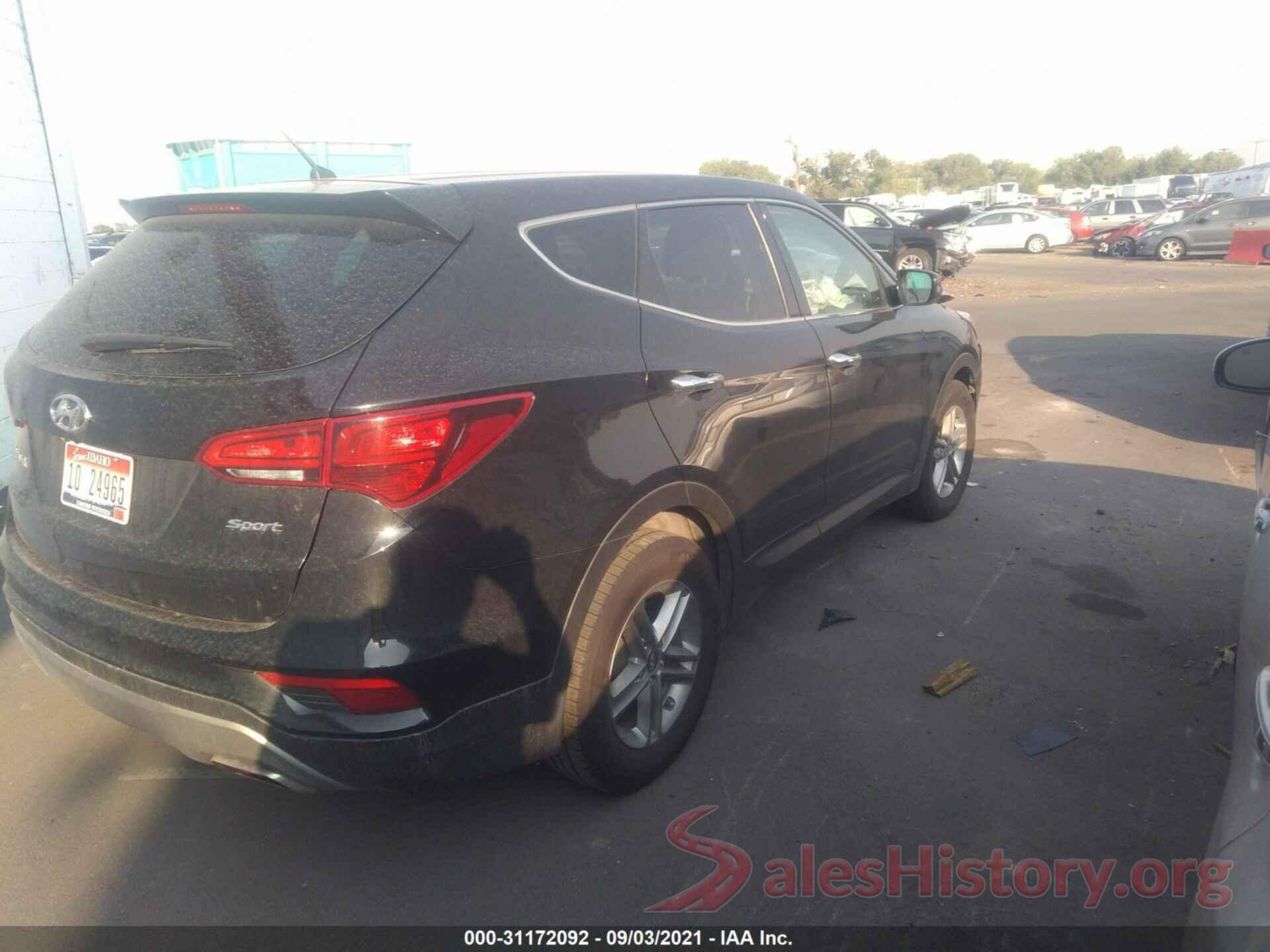 5NMZT3LB4JH053590 2018 HYUNDAI SANTA FE SPORT