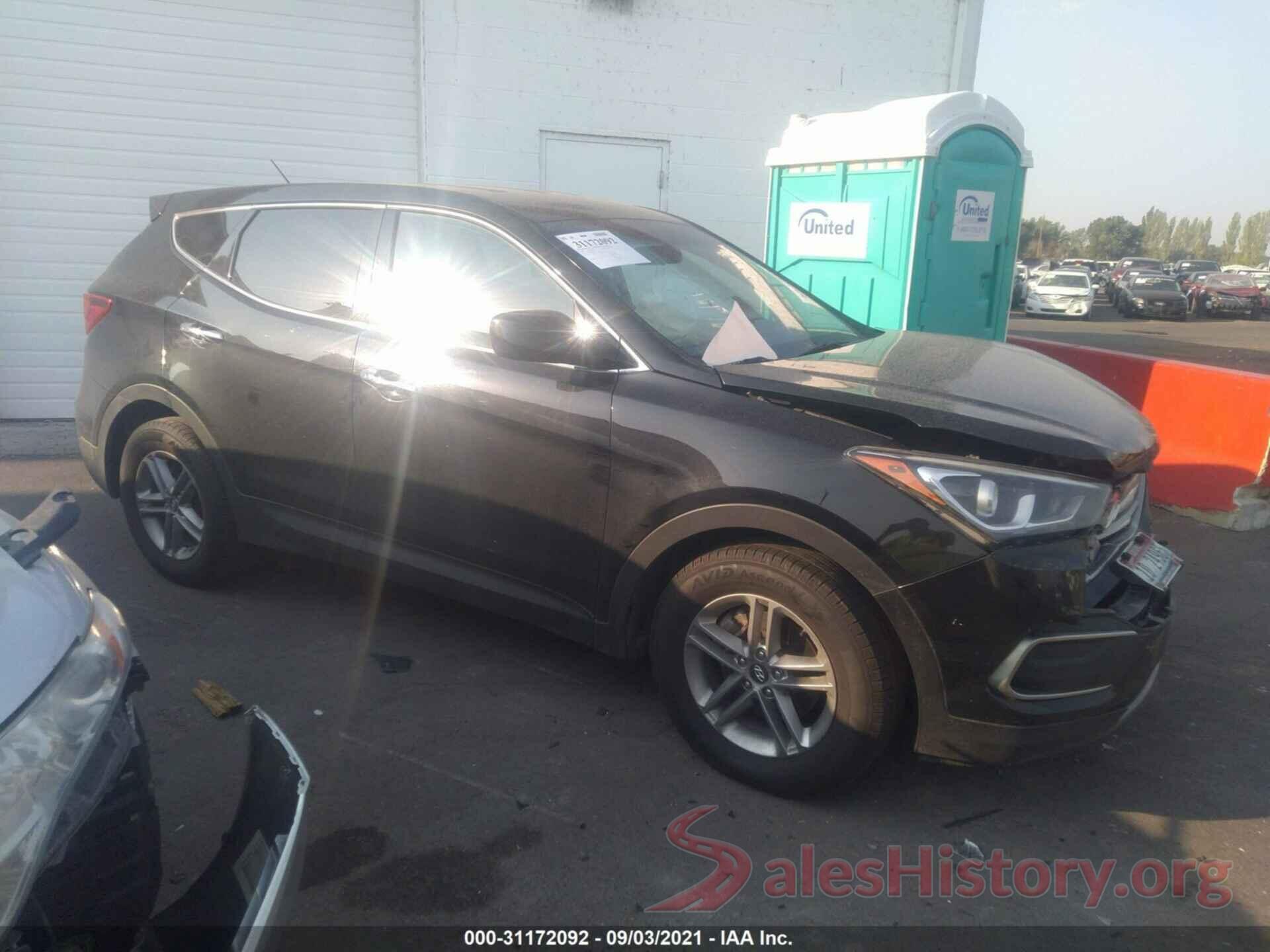 5NMZT3LB4JH053590 2018 HYUNDAI SANTA FE SPORT