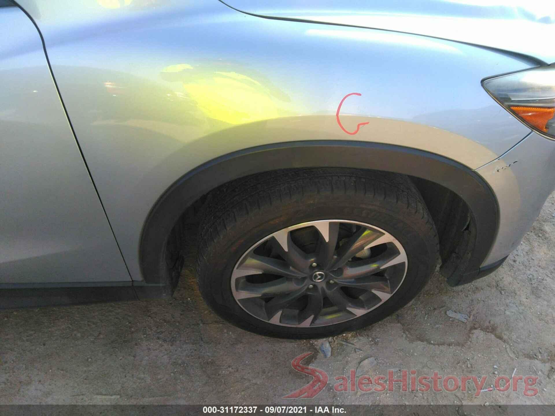 JM3KE2DY9G0836347 2016 MAZDA CX-5