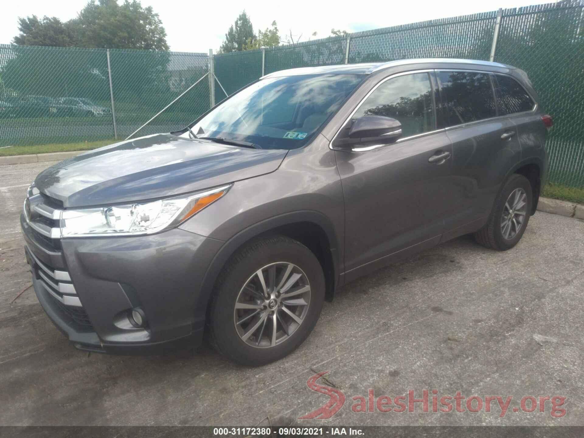 5TDJZRFH8JS901174 2018 TOYOTA HIGHLANDER