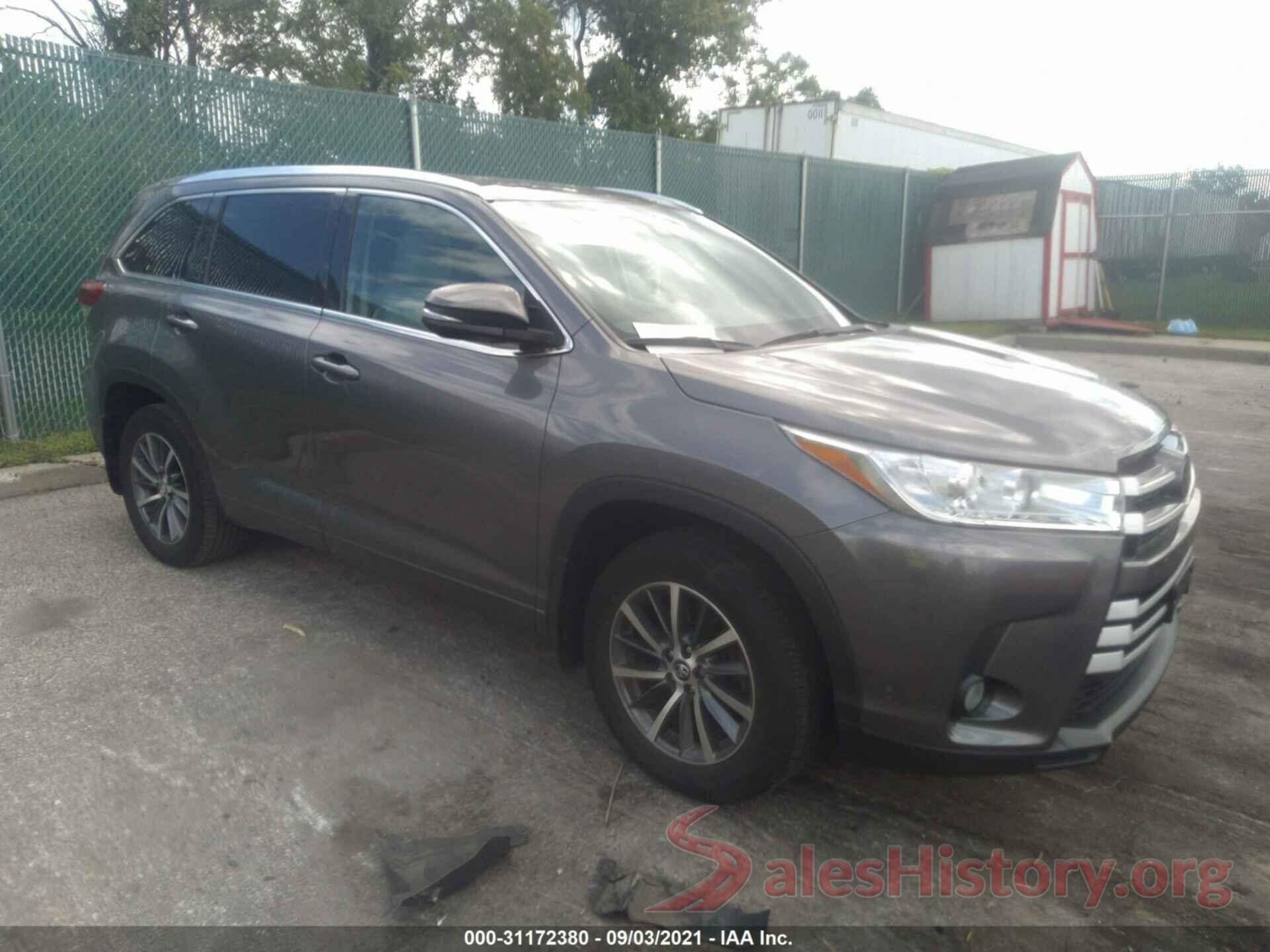 5TDJZRFH8JS901174 2018 TOYOTA HIGHLANDER