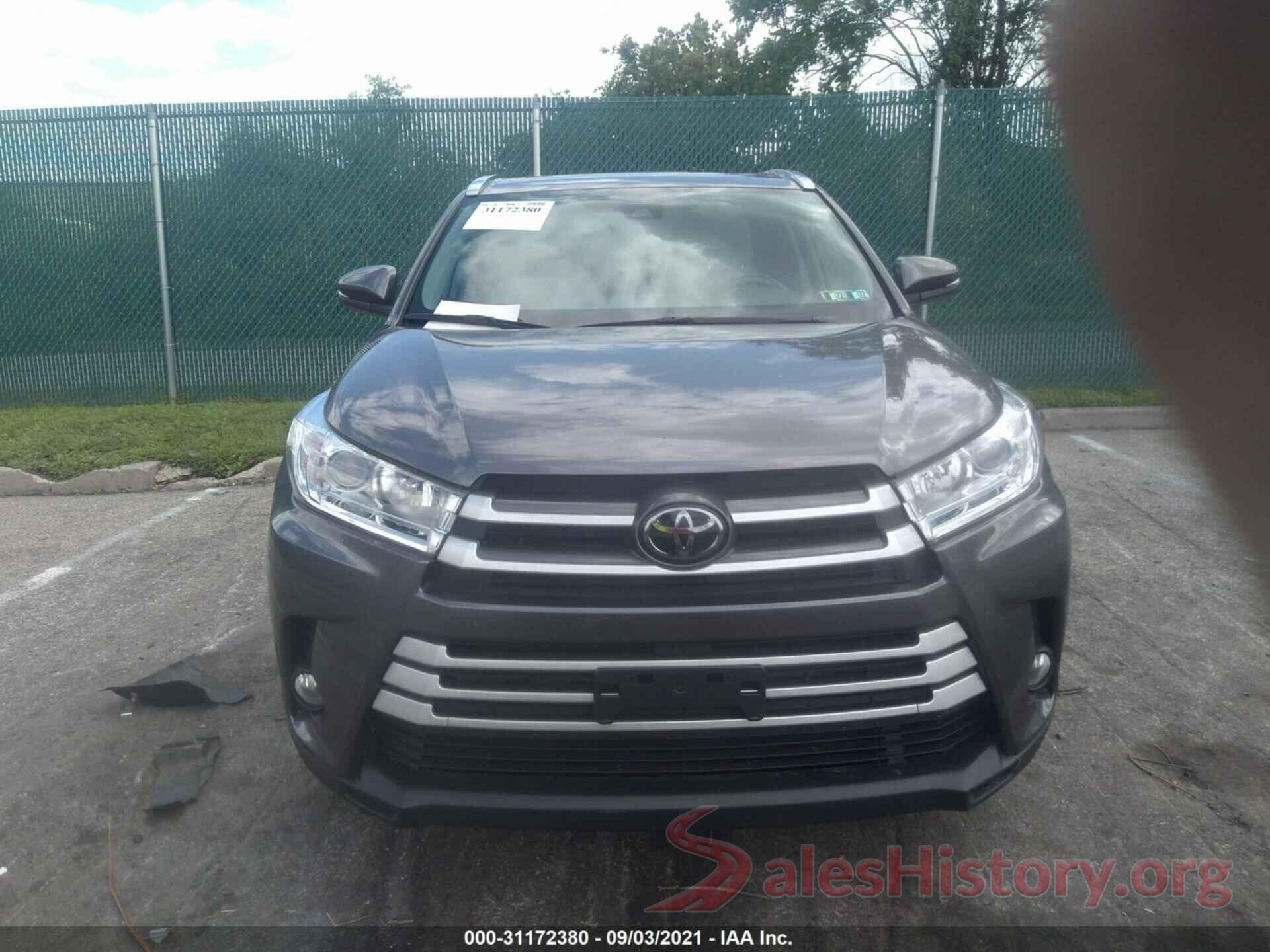 5TDJZRFH8JS901174 2018 TOYOTA HIGHLANDER