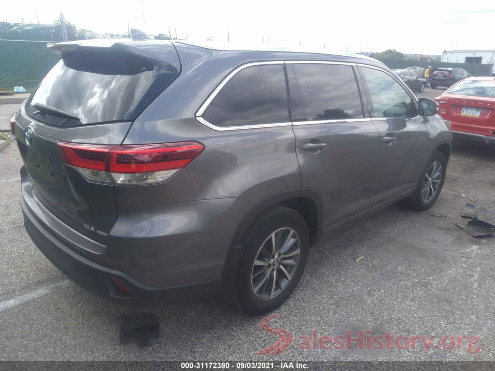 5TDJZRFH8JS901174 2018 TOYOTA HIGHLANDER