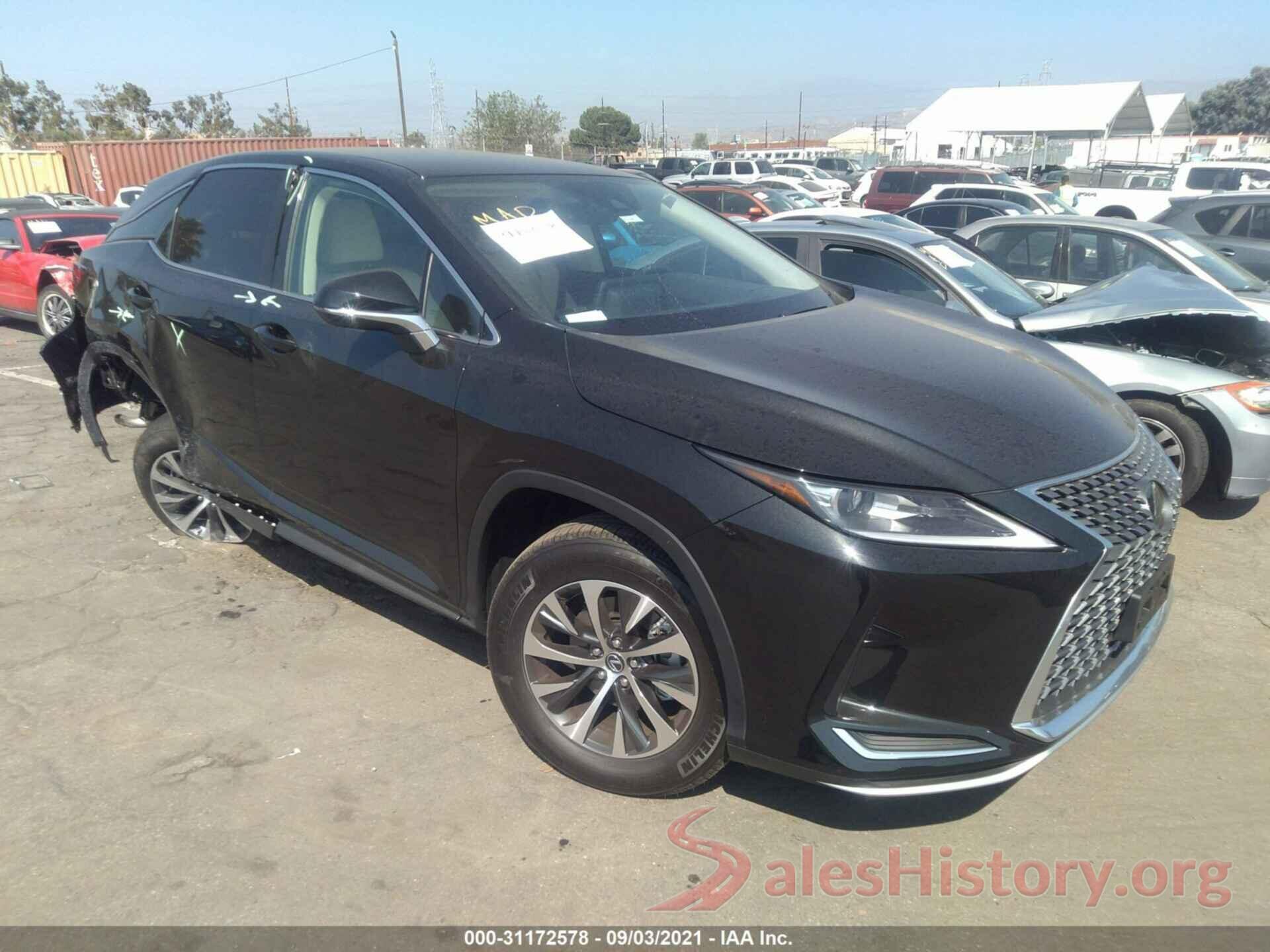 2T2AZMAA2MC214455 2021 LEXUS RX