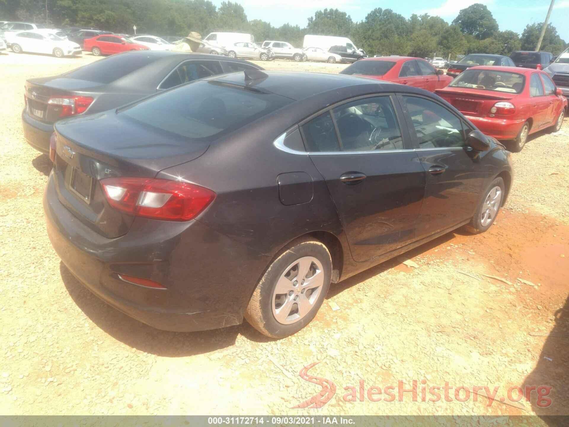 1G1BE5SMXH7268511 2017 CHEVROLET CRUZE