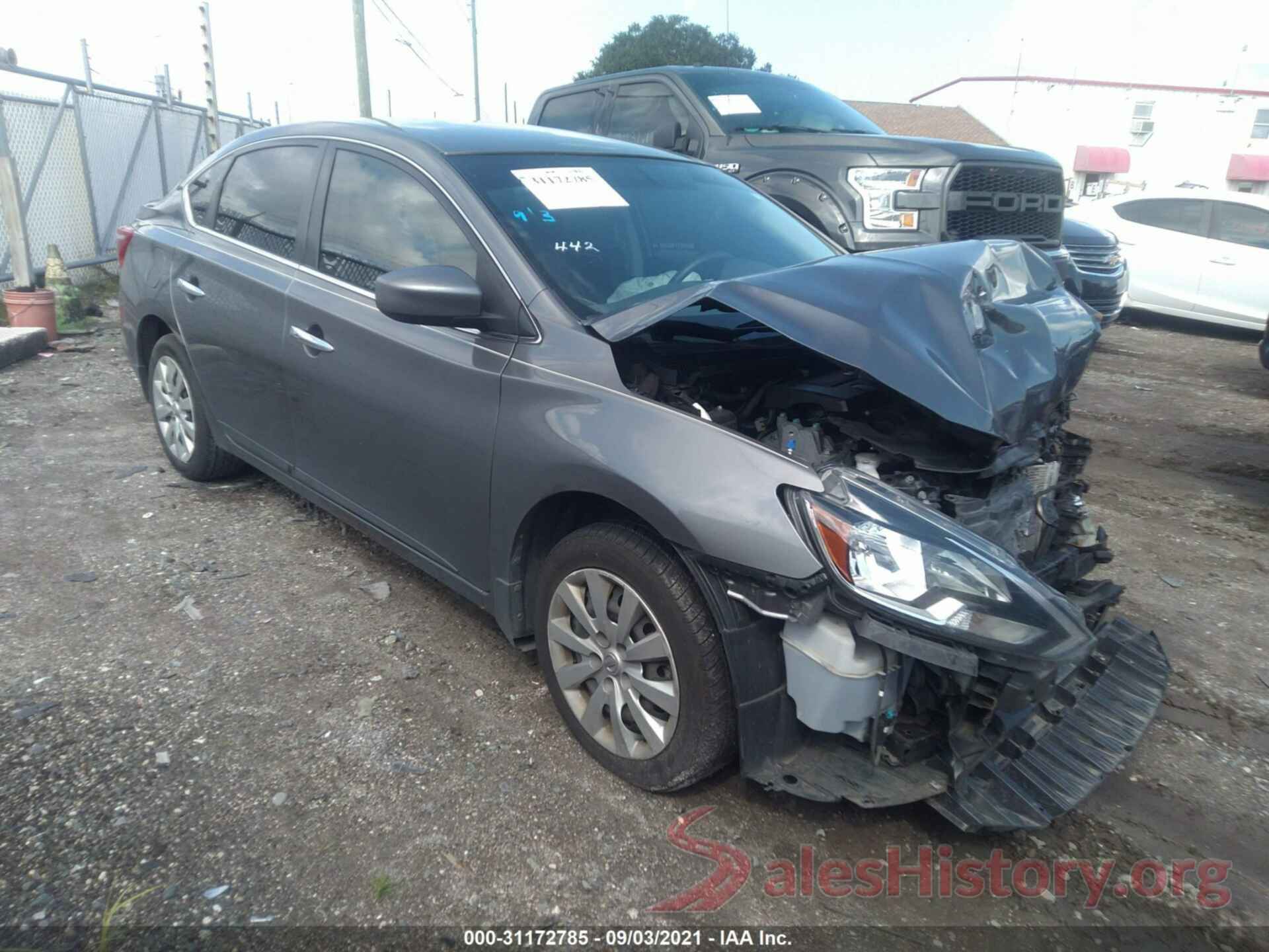 3N1AB7AP7HL647404 2017 NISSAN SENTRA