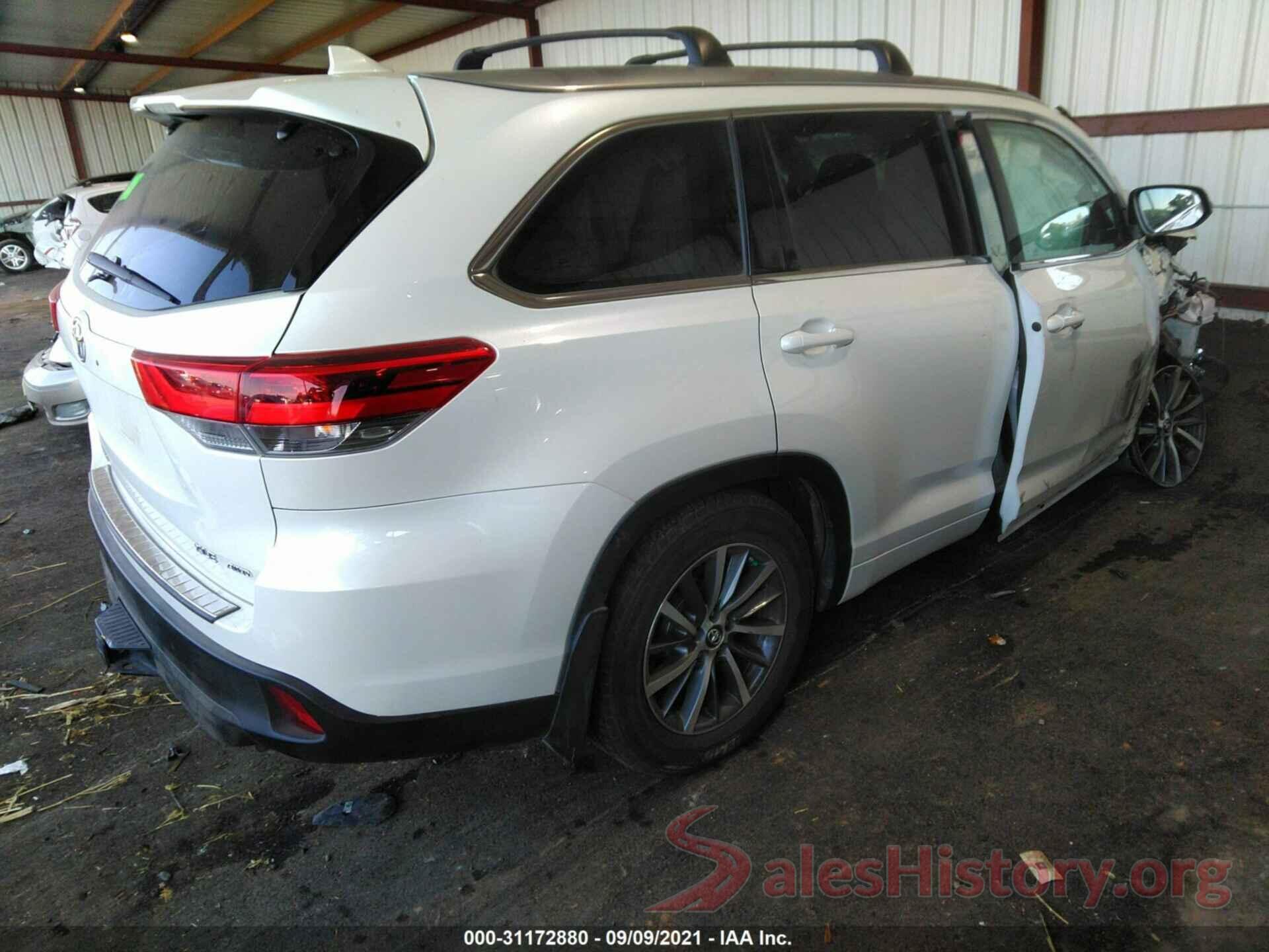 5TDJZRFHXHS517245 2017 TOYOTA HIGHLANDER