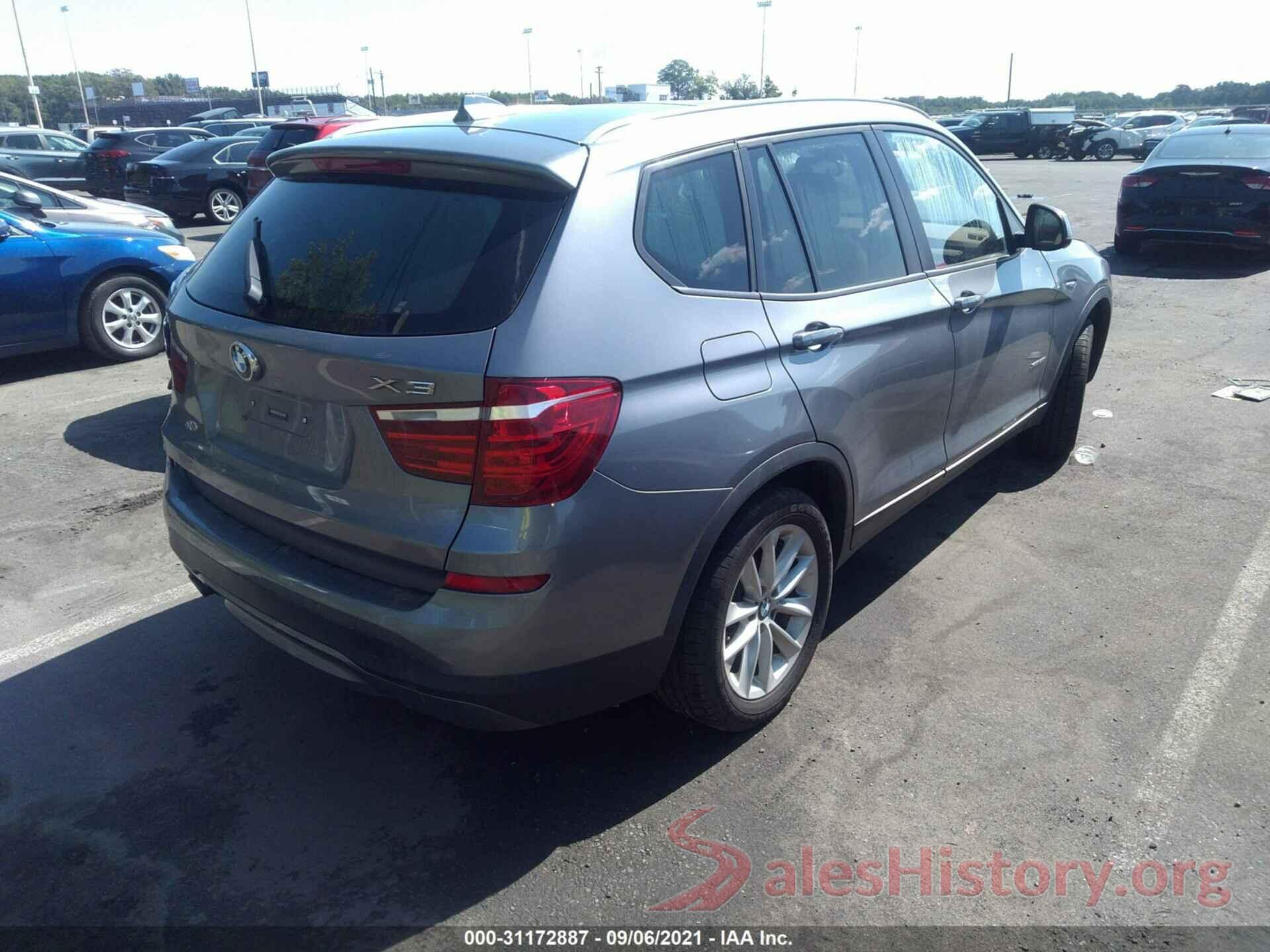 5UXWX9C52H0T10324 2017 BMW X3