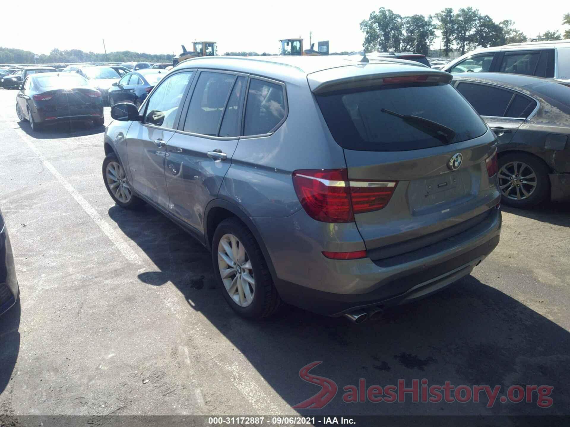 5UXWX9C52H0T10324 2017 BMW X3