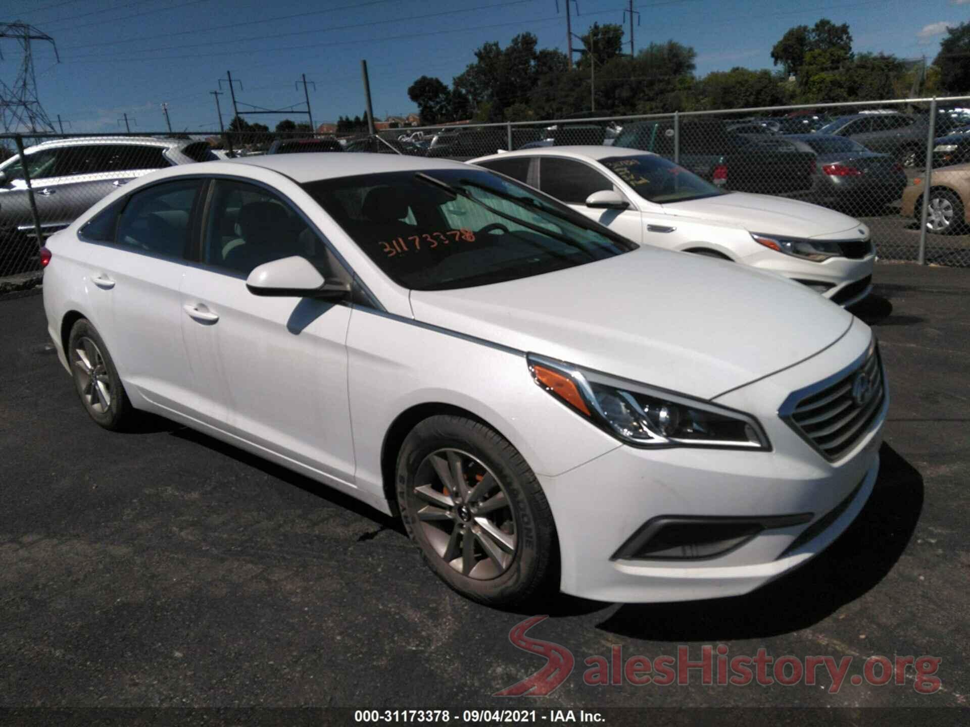 5NPE24AF7GH339197 2016 HYUNDAI SONATA