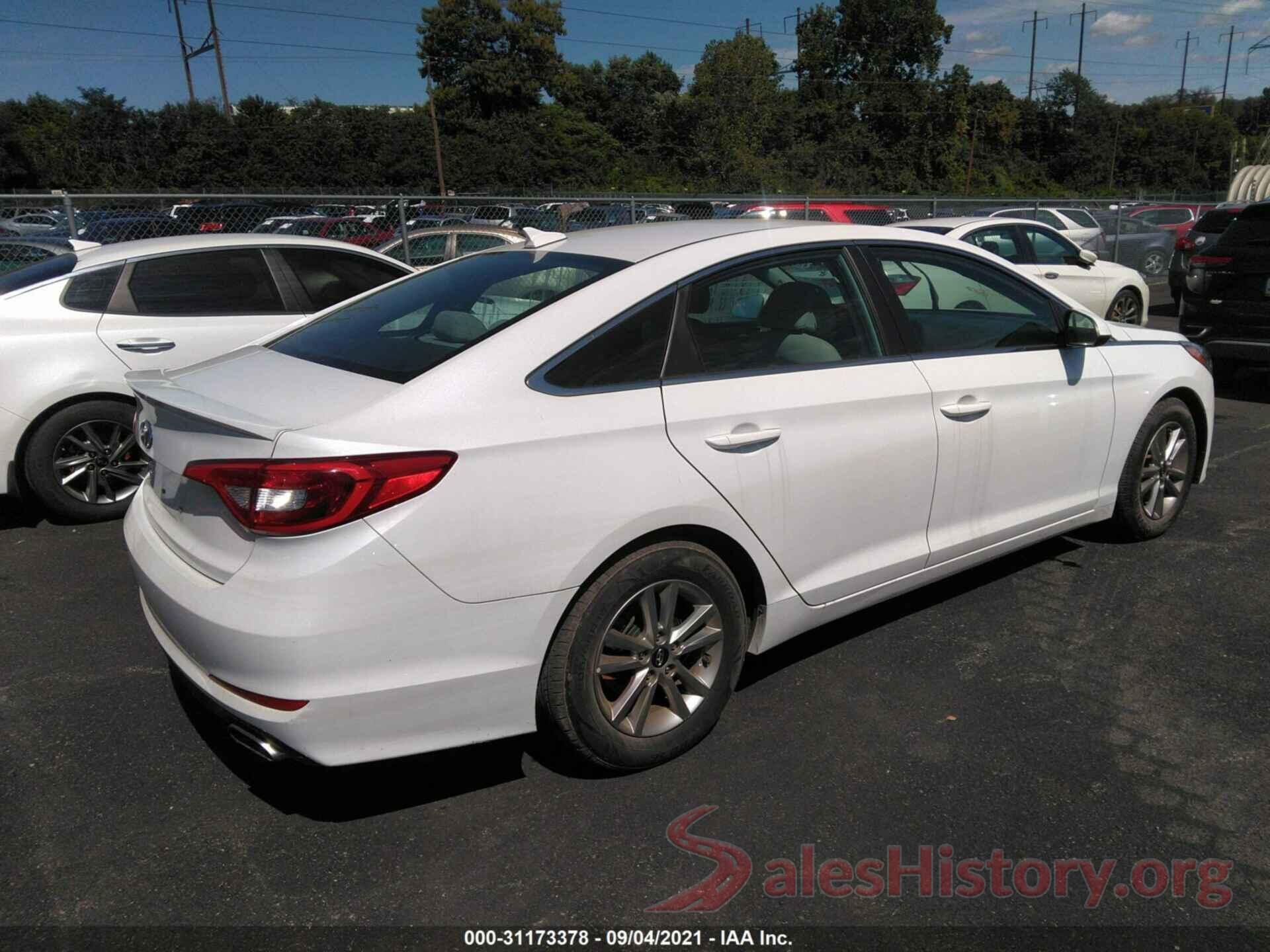 5NPE24AF7GH339197 2016 HYUNDAI SONATA