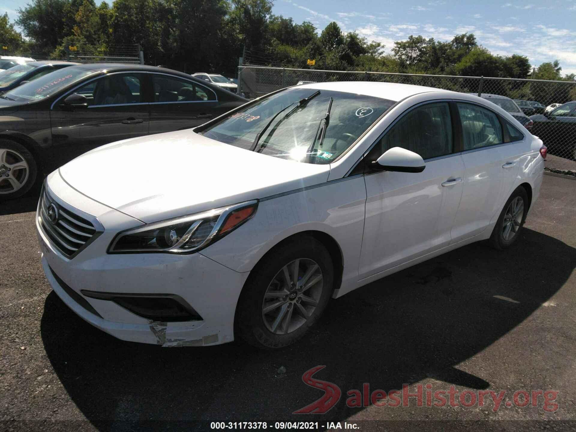 5NPE24AF7GH339197 2016 HYUNDAI SONATA